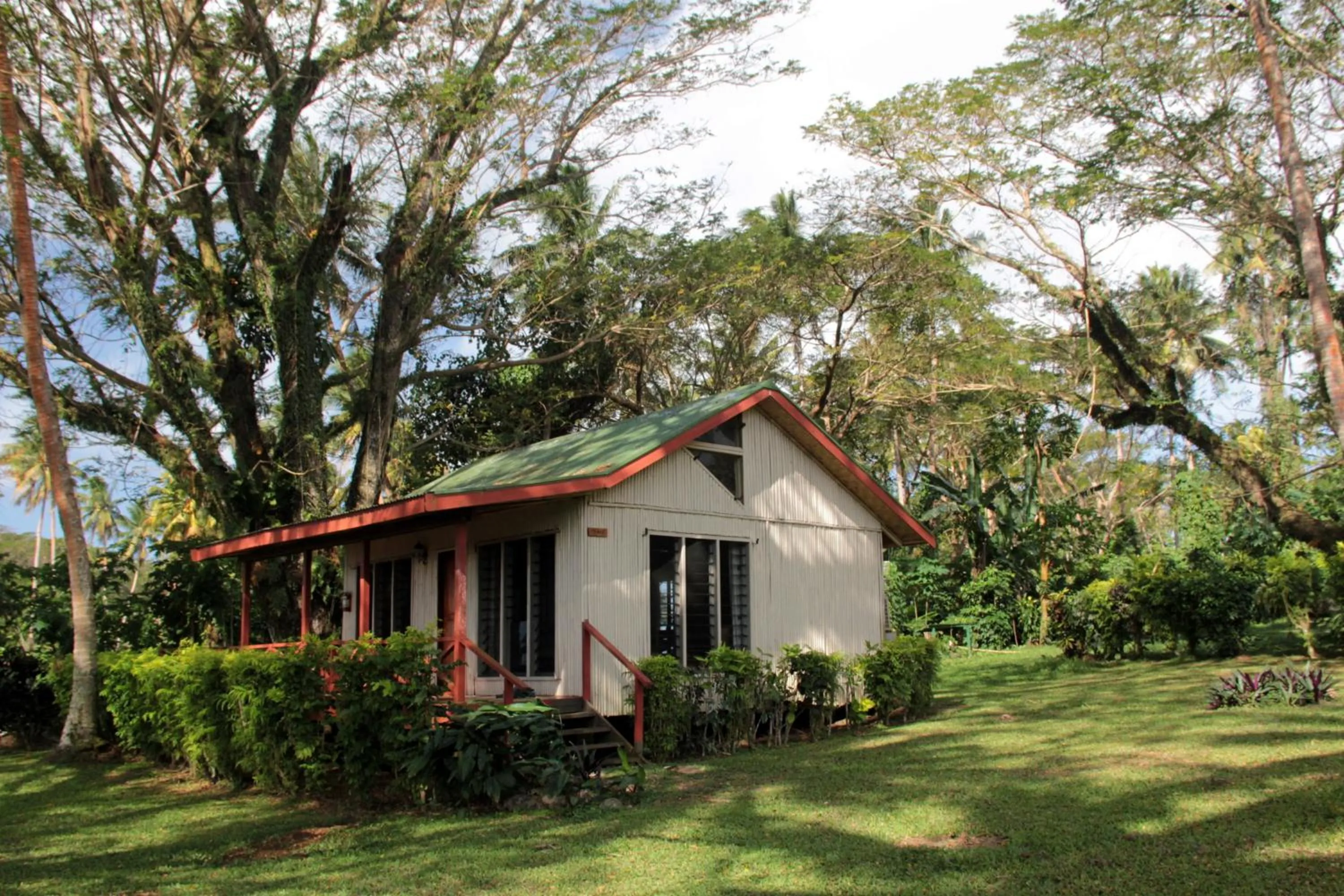 Facade/entrance in Maravu Taveuni Lodge