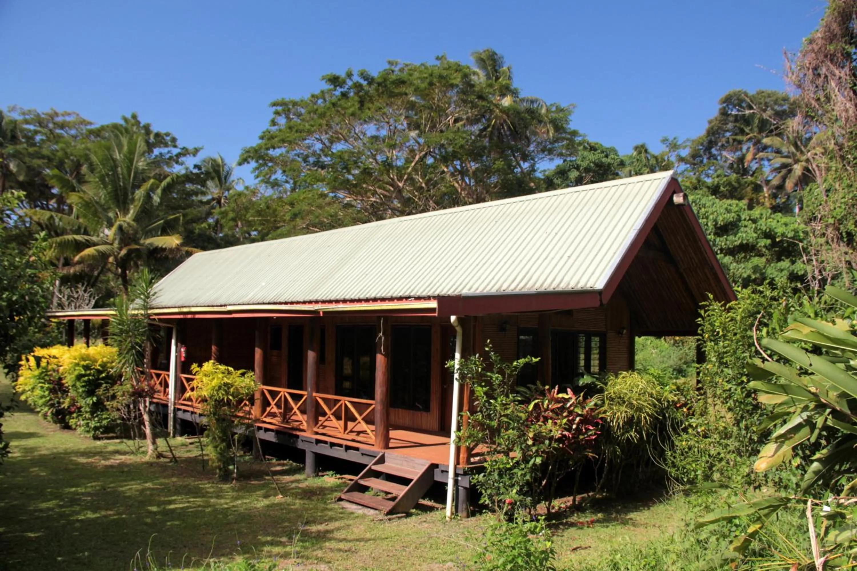 Facade/entrance in Maravu Taveuni Lodge