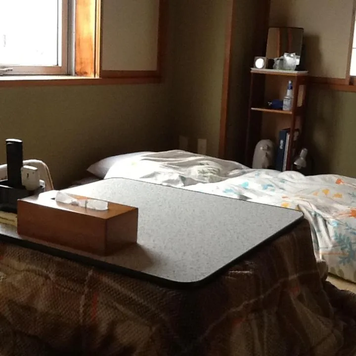 Decorative detail, Bed in Asahi City Inn Hotel