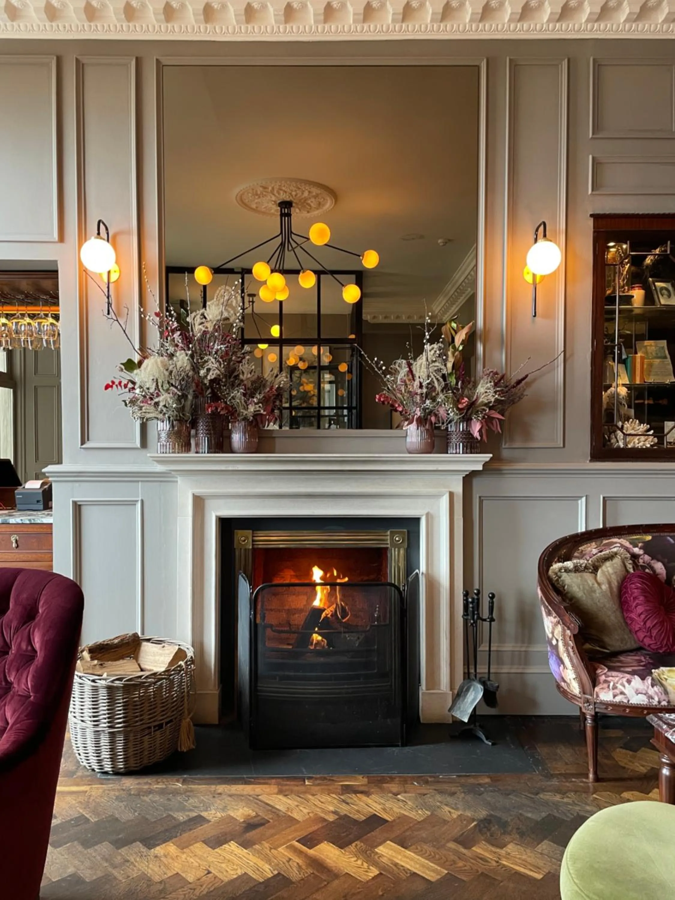Lobby or reception in Haddington House Hotel
