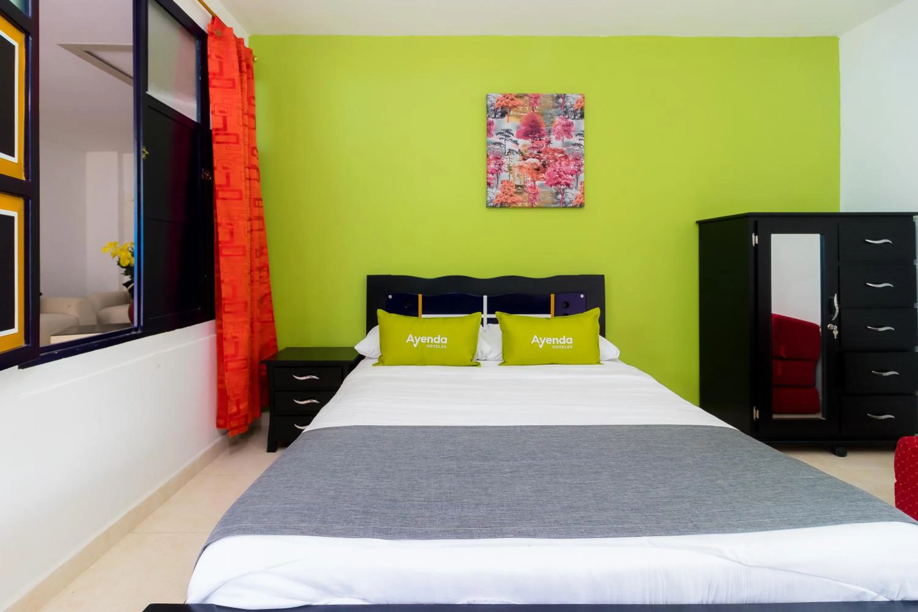 Bed in Ayenda 1132 Copiclub