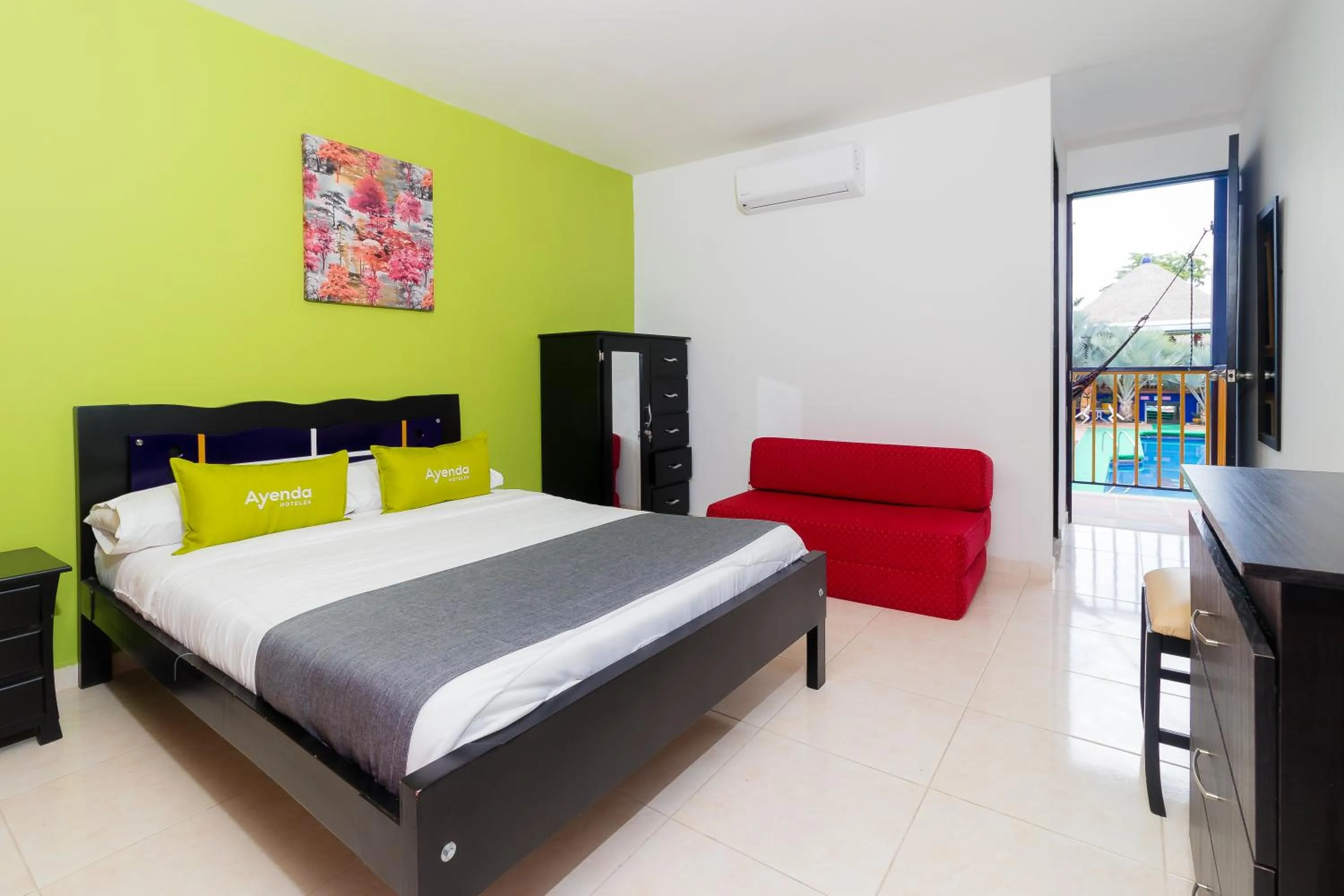 TV and multimedia, Bed in Ayenda 1132 Copiclub