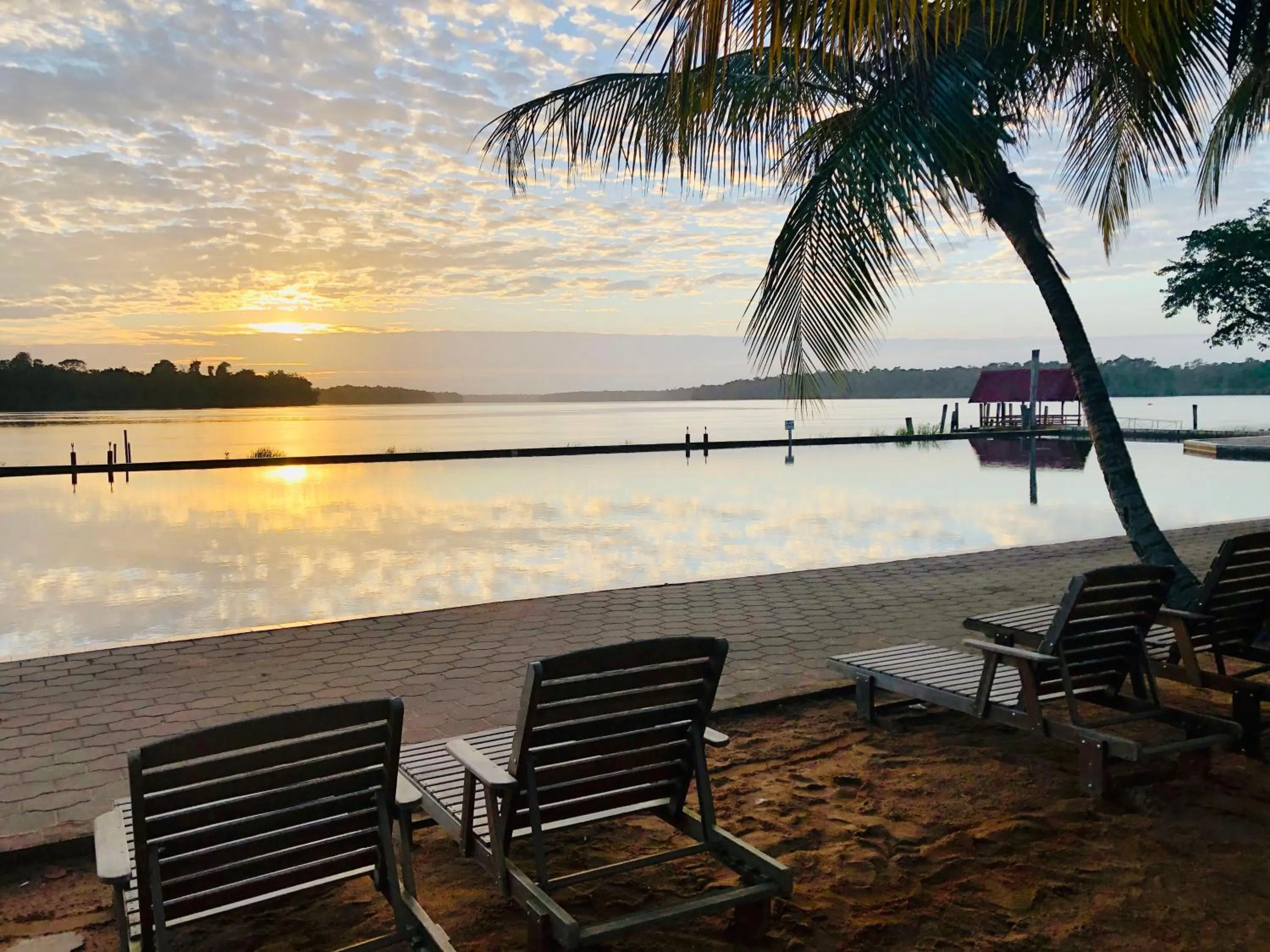 River view in Overbridge River Resort