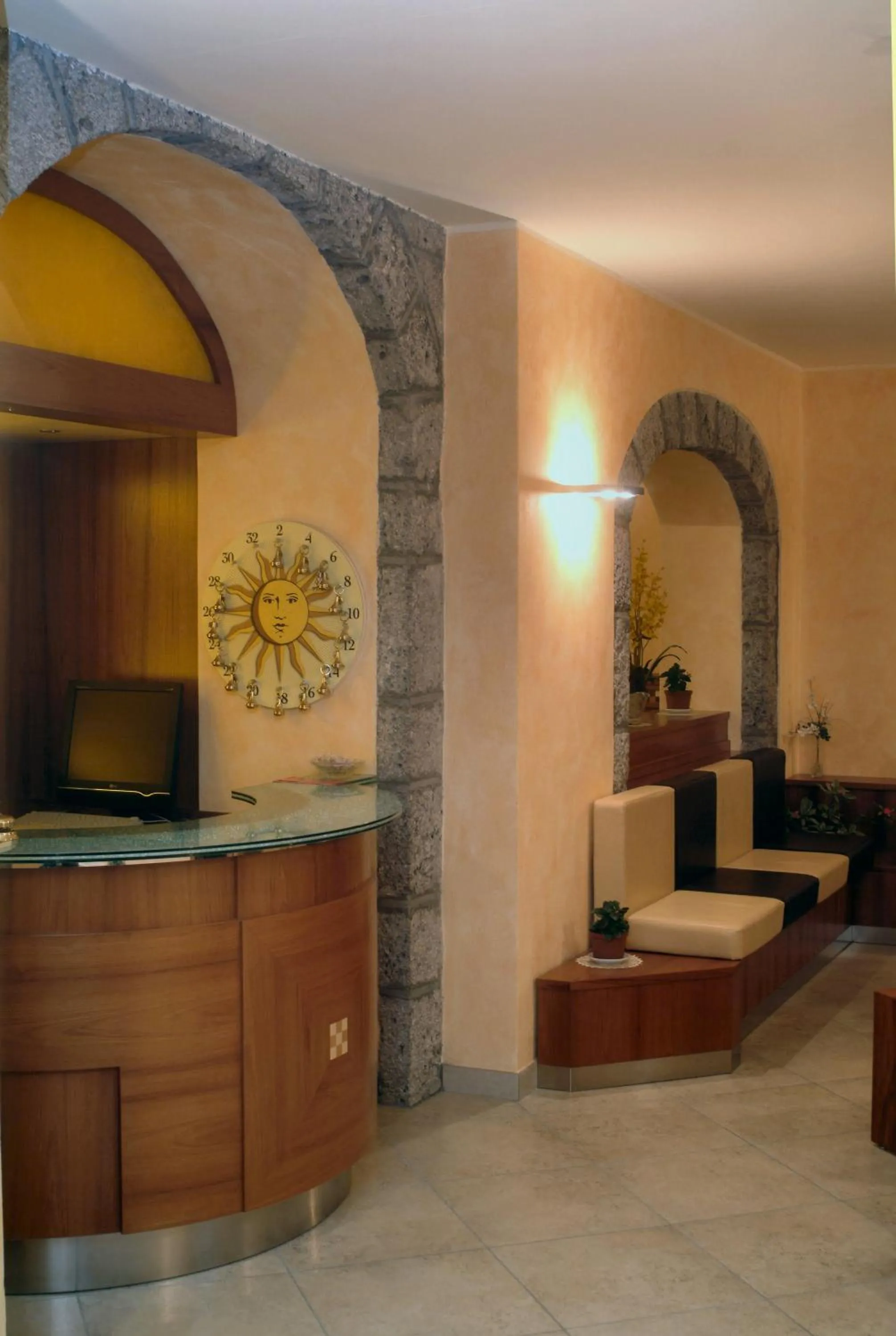 Lobby or reception in Hotel Sole