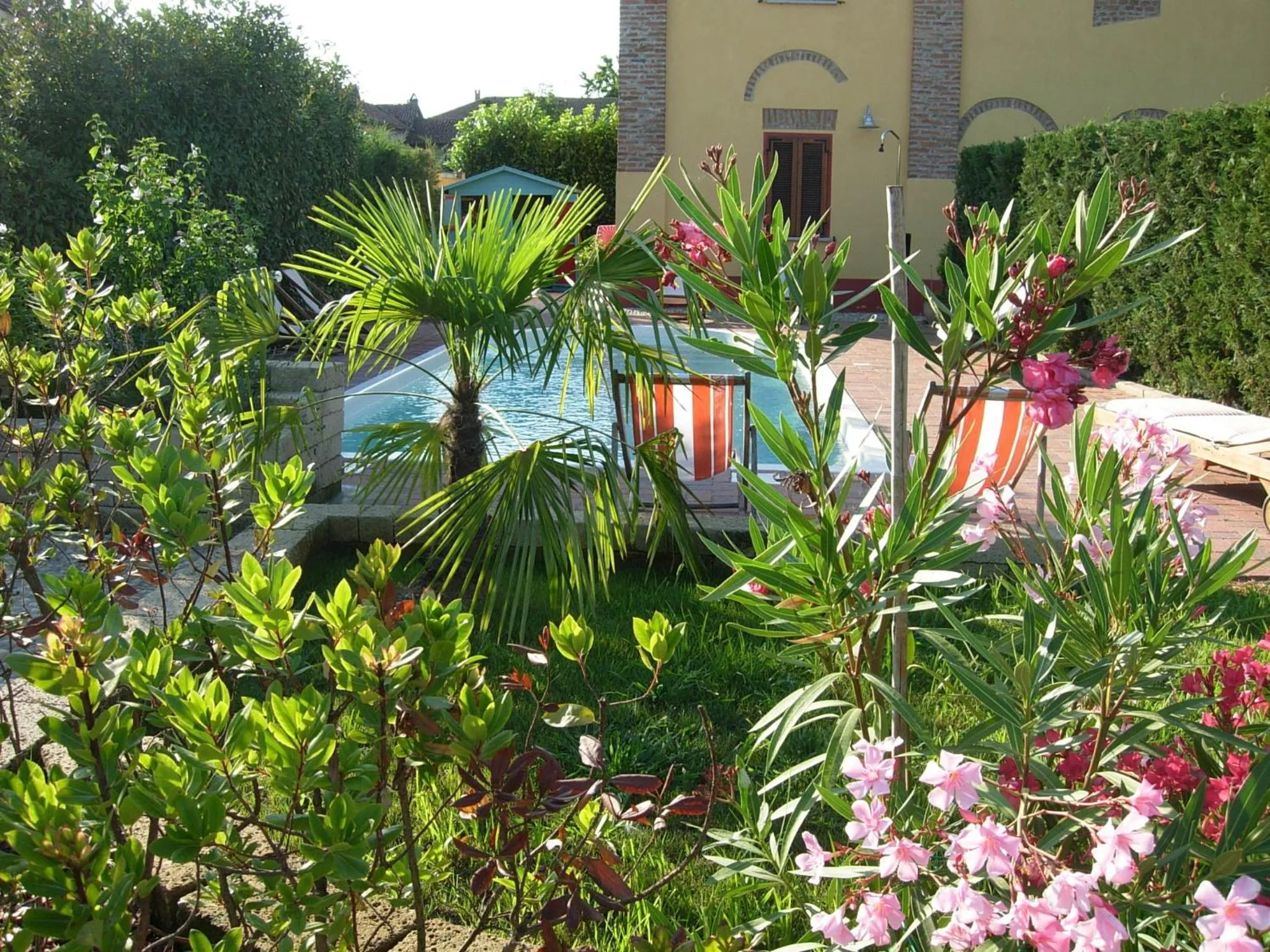 Garden in B&B Il Pioppo E La Fonte