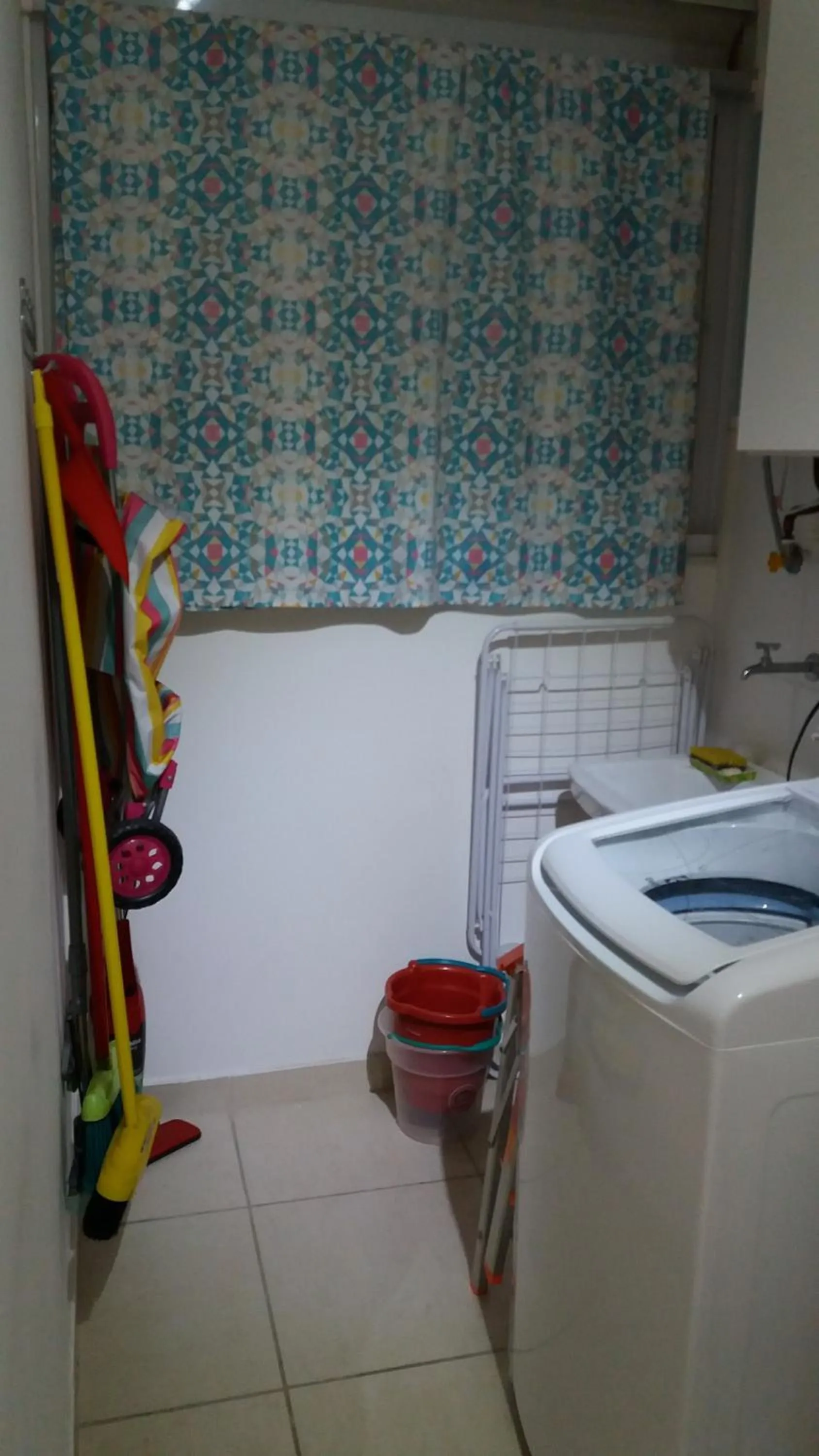 laundry in Ap 2 suítes perto Projac Riocentro Parque Olímpico Rock in Rio