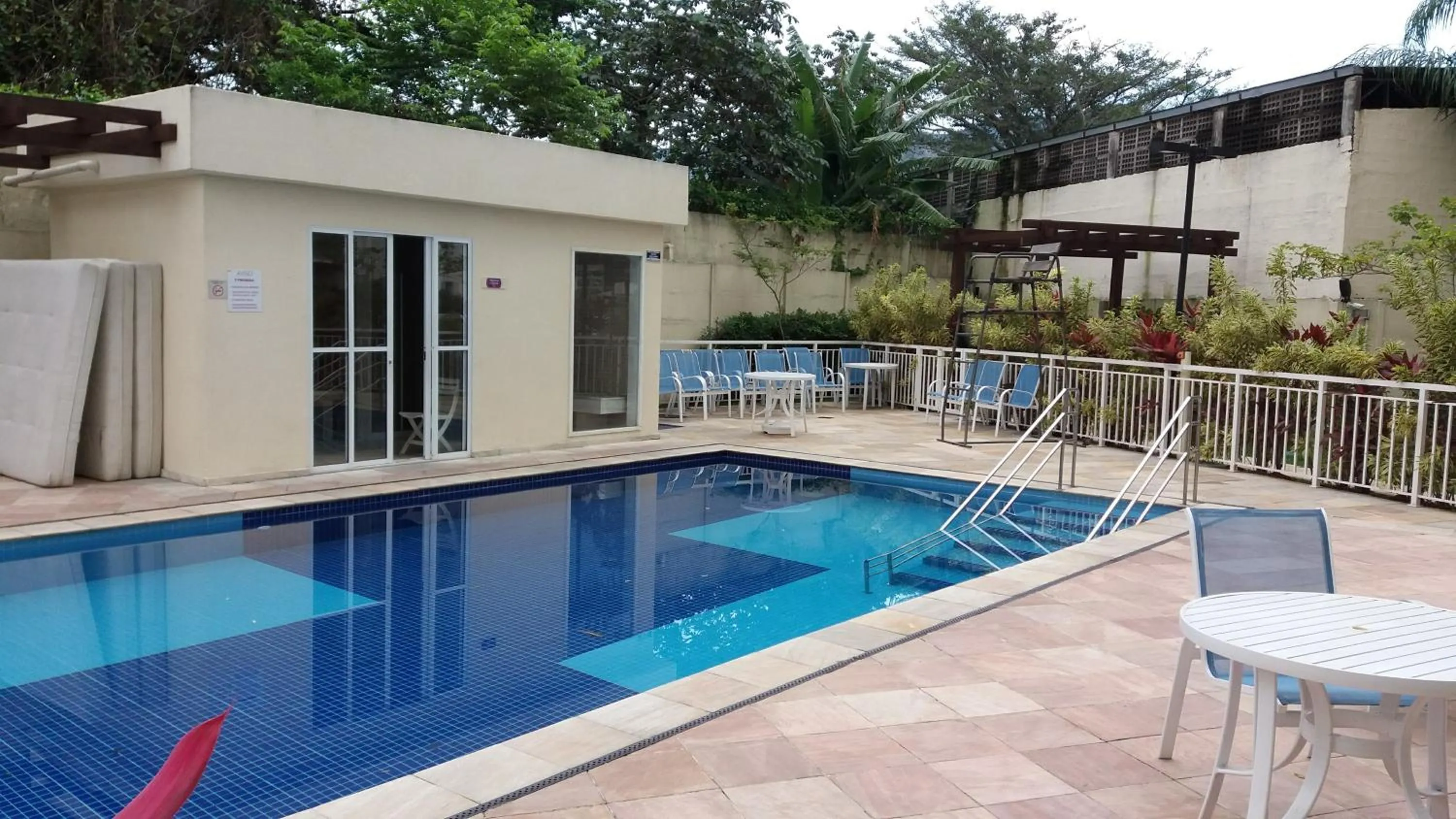 Swimming pool in Ap 2 suítes perto Projac Riocentro Parque Olímpico Rock in Rio