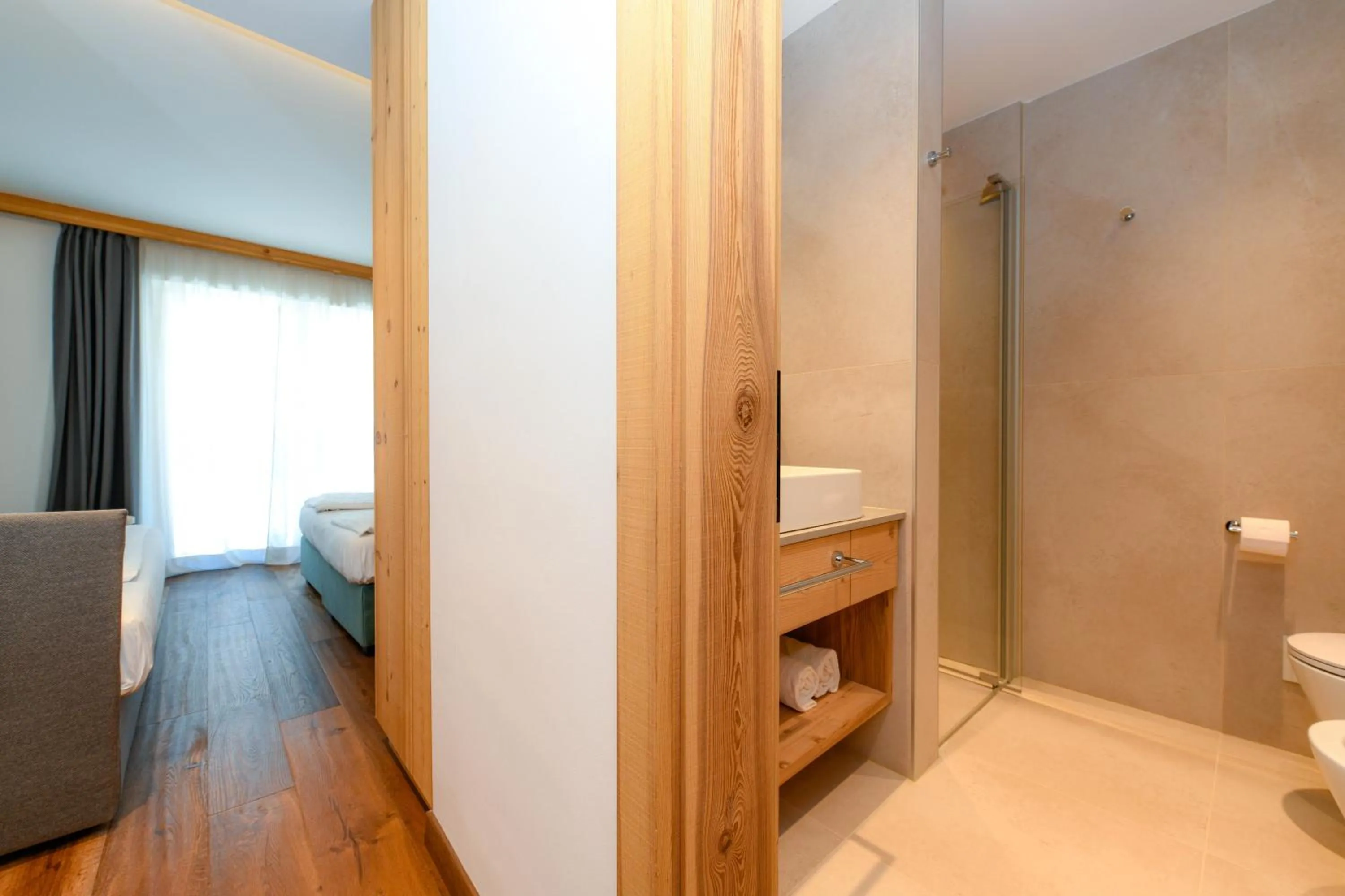 Bathroom in Bepy Hotel Garni