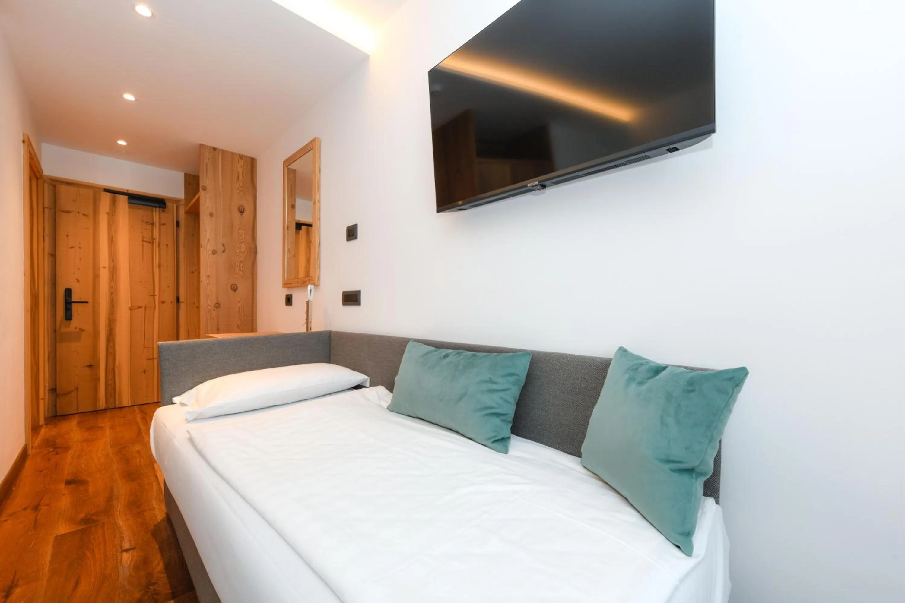 Bed in Bepy Hotel Garni