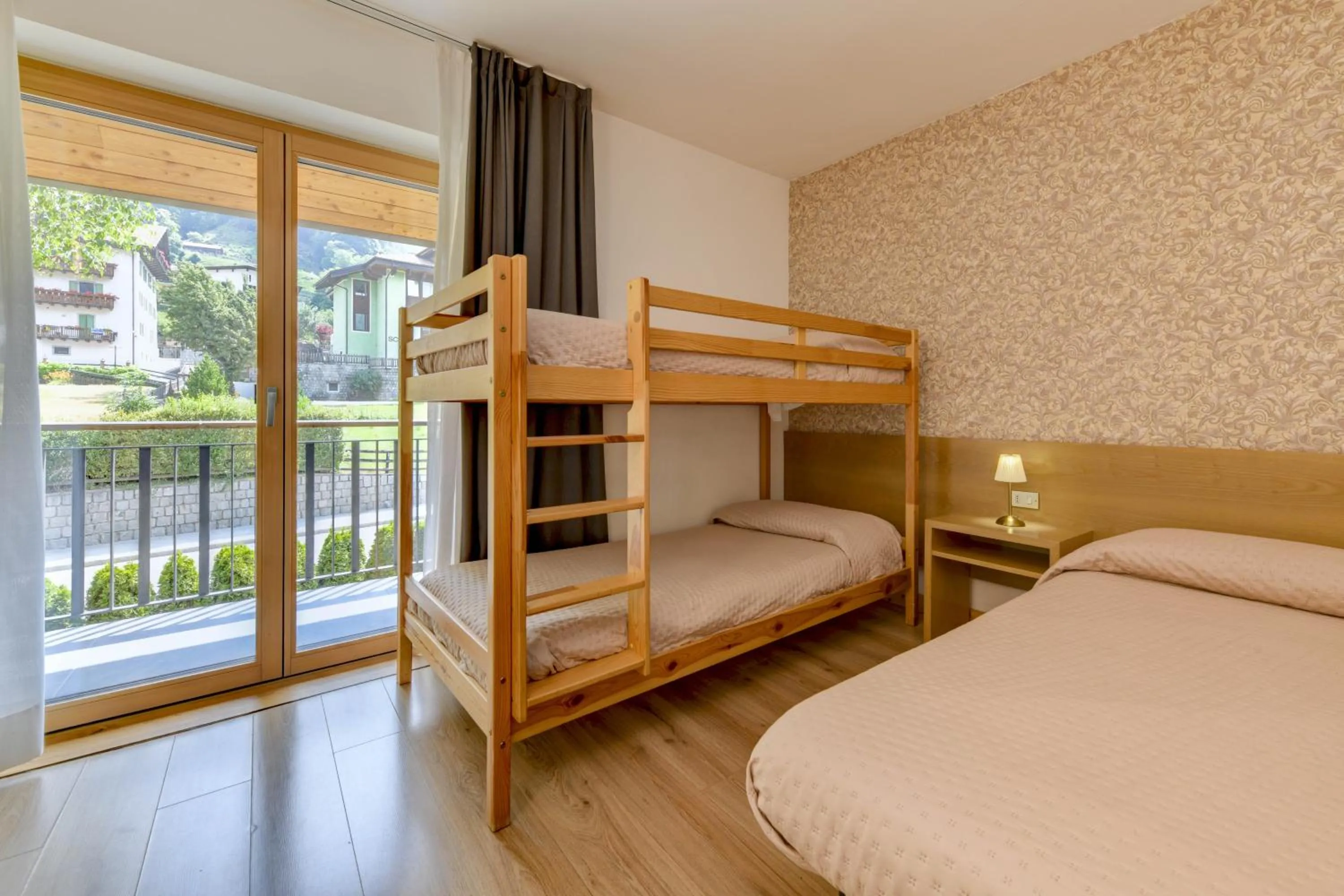 Bed in Bepy Hotel Garni