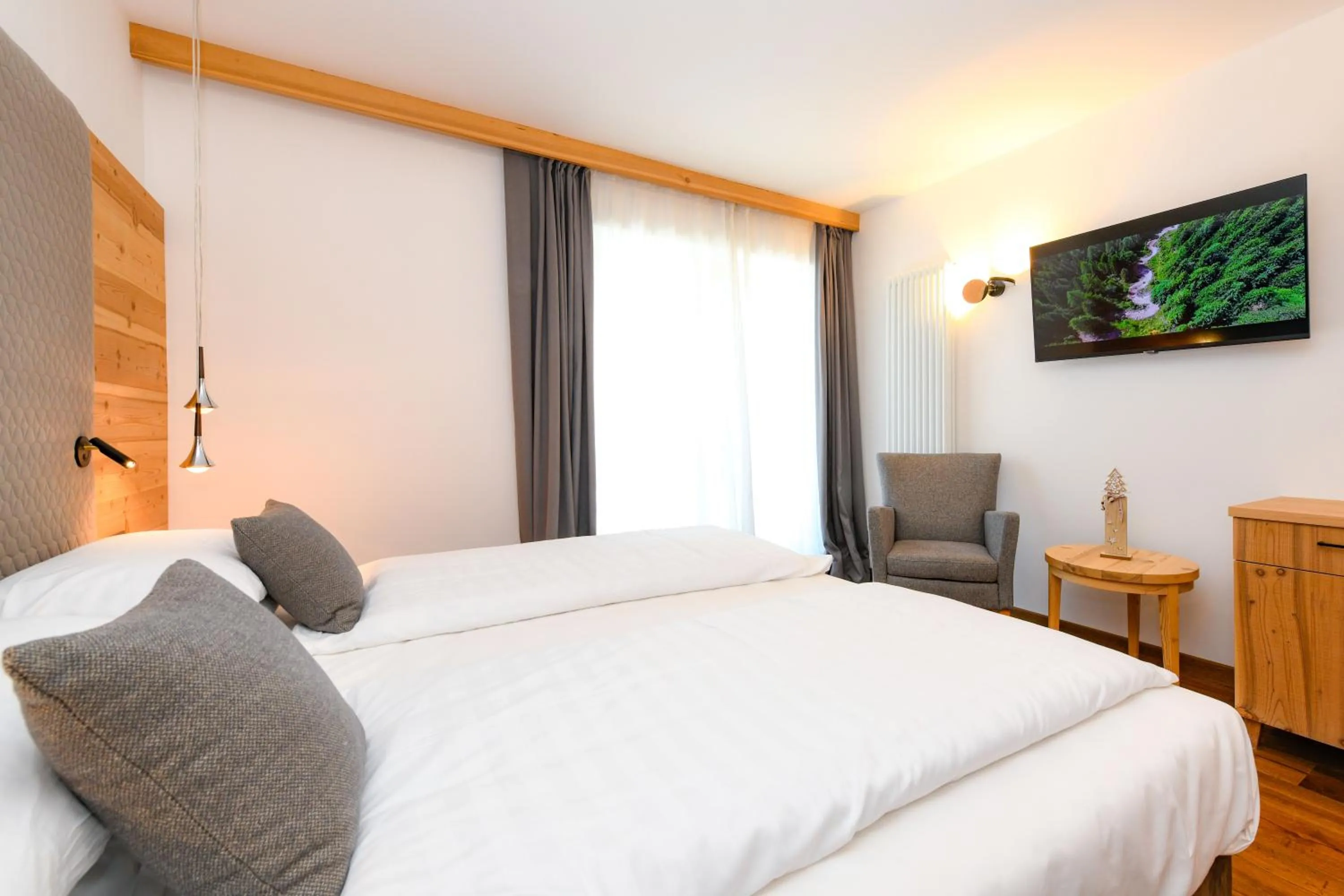 Bed in Bepy Hotel Garni