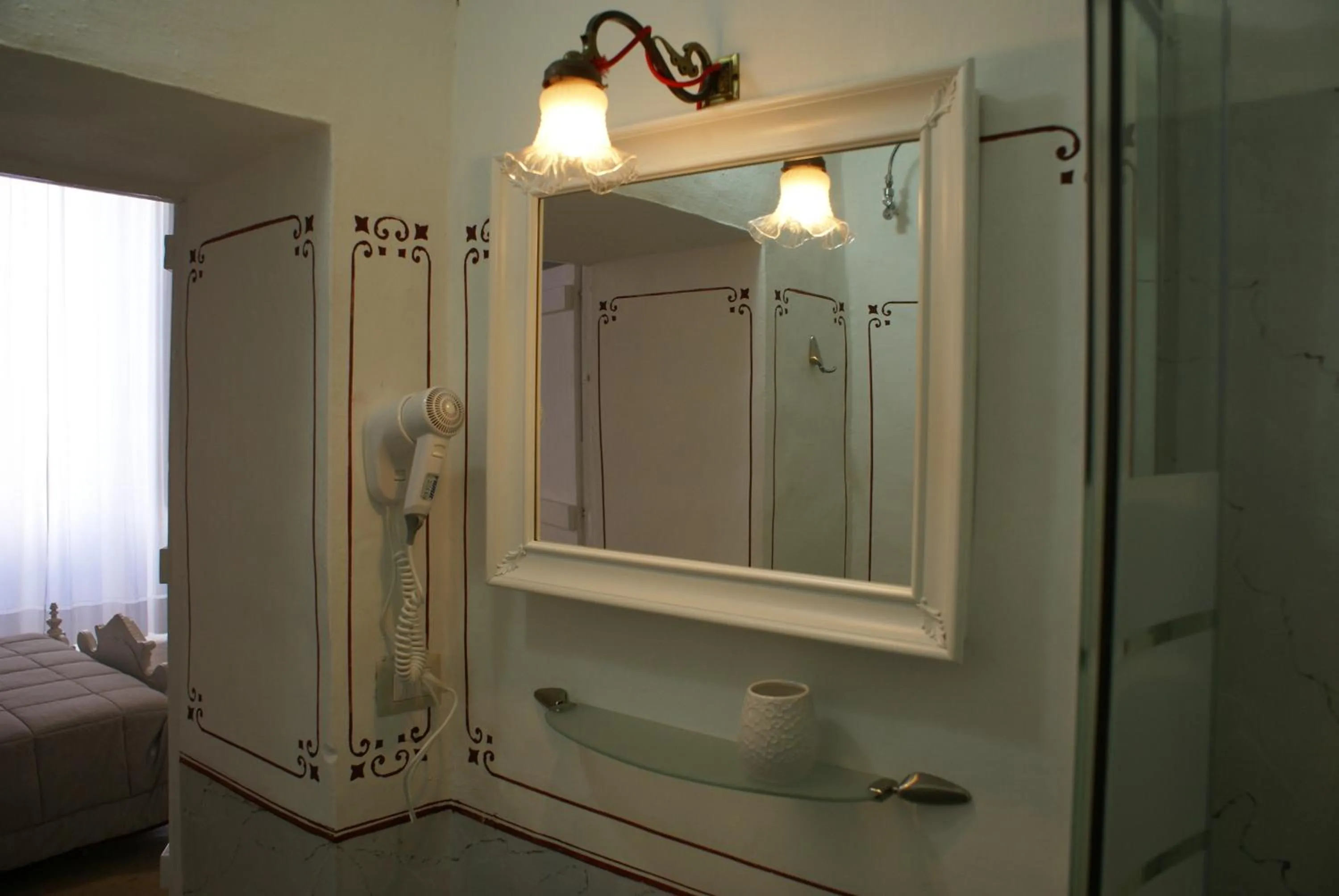 Decorative detail in B&B Dimora Muzio and Restaurant