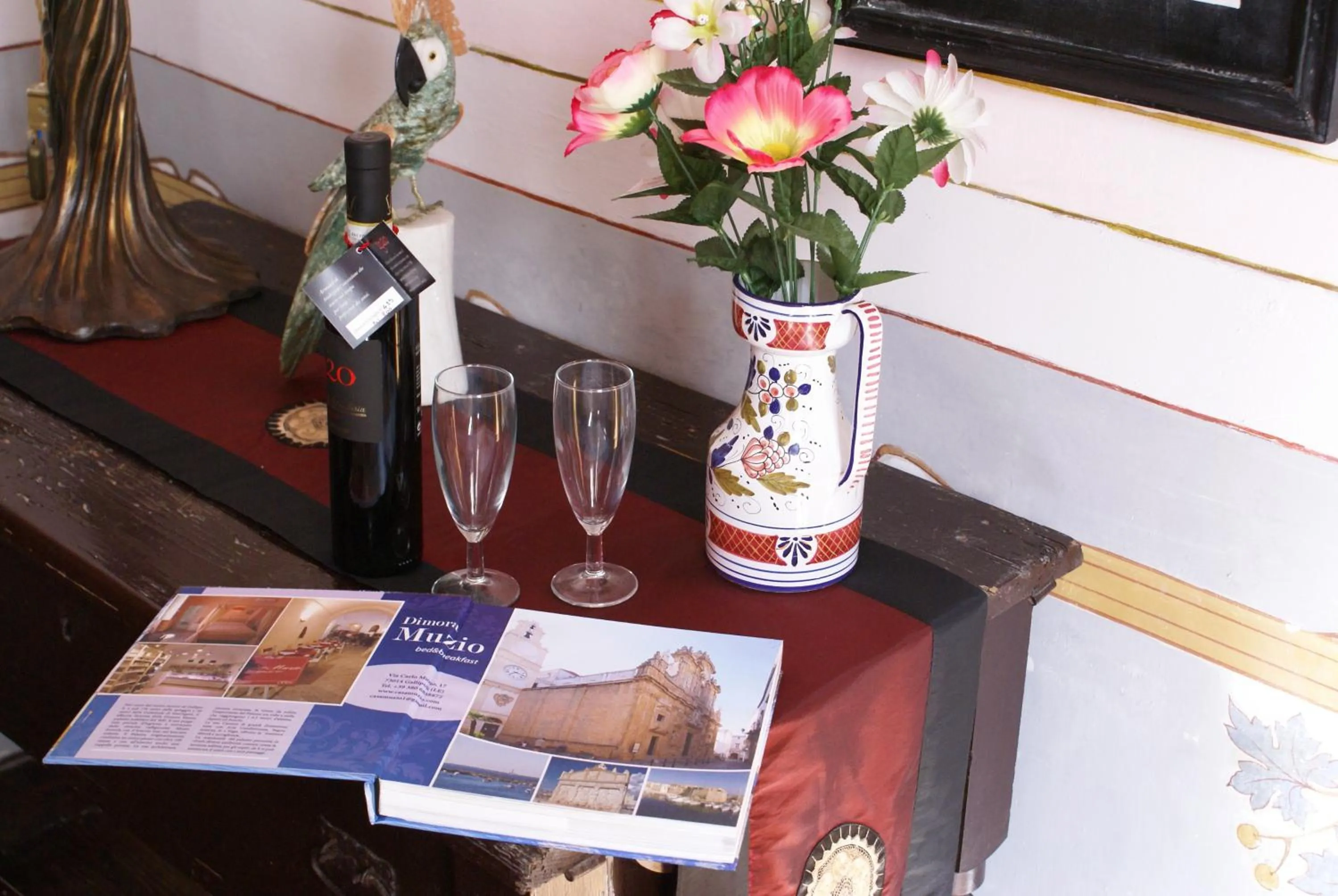 Alcoholic drinks in B&B Dimora Muzio and Restaurant