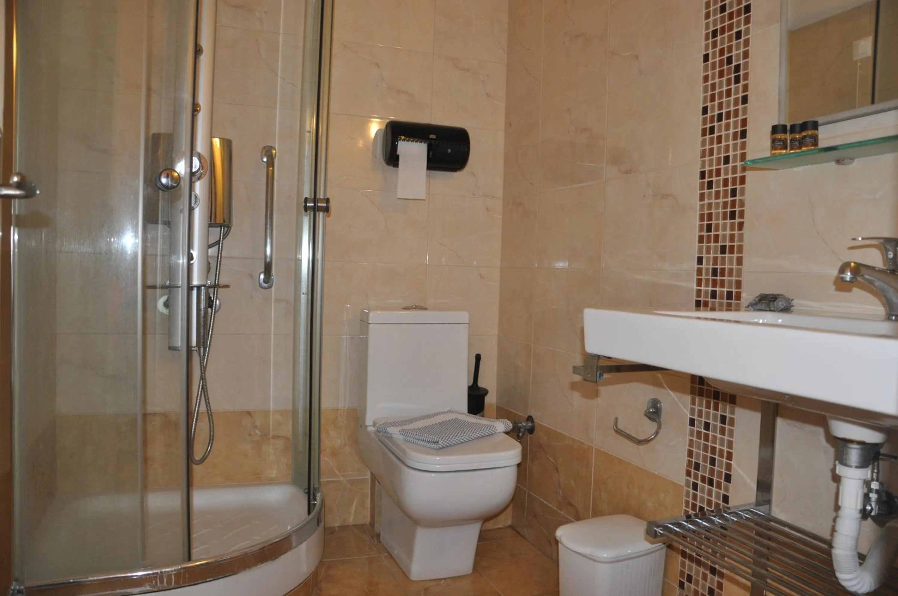 Toilet in Hotel Drosia