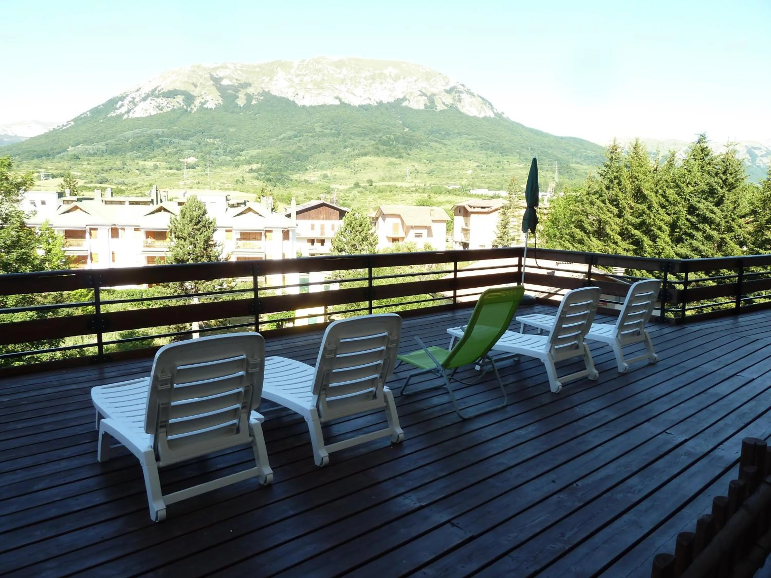 Balcony/Terrace in Hotel Caldora