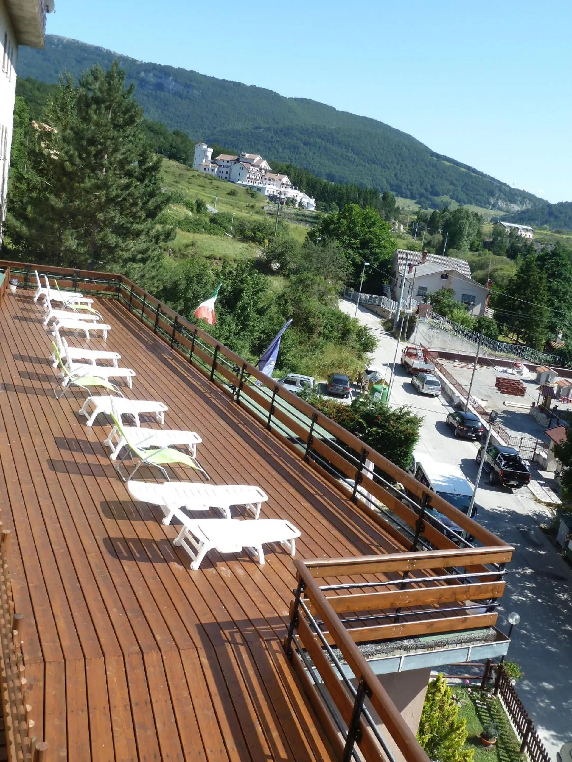 Balcony/Terrace in Hotel Caldora
