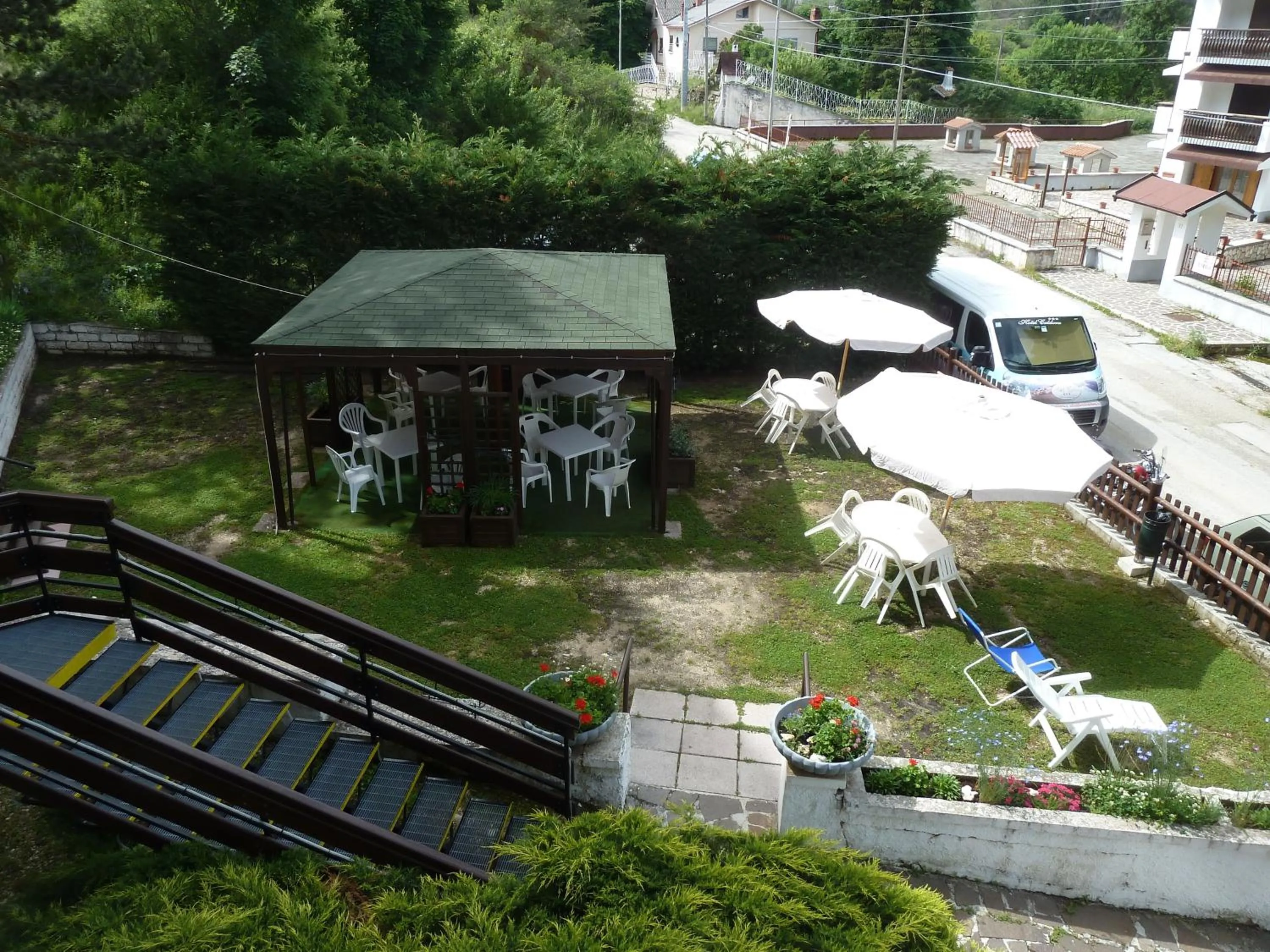 Garden in Hotel Caldora