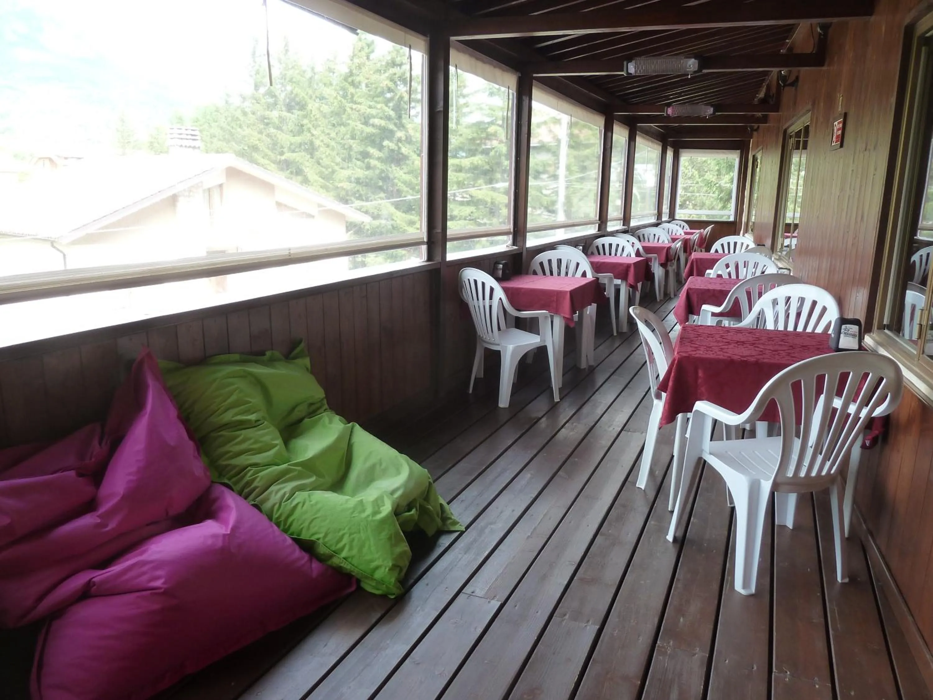 Balcony/Terrace in Hotel Caldora