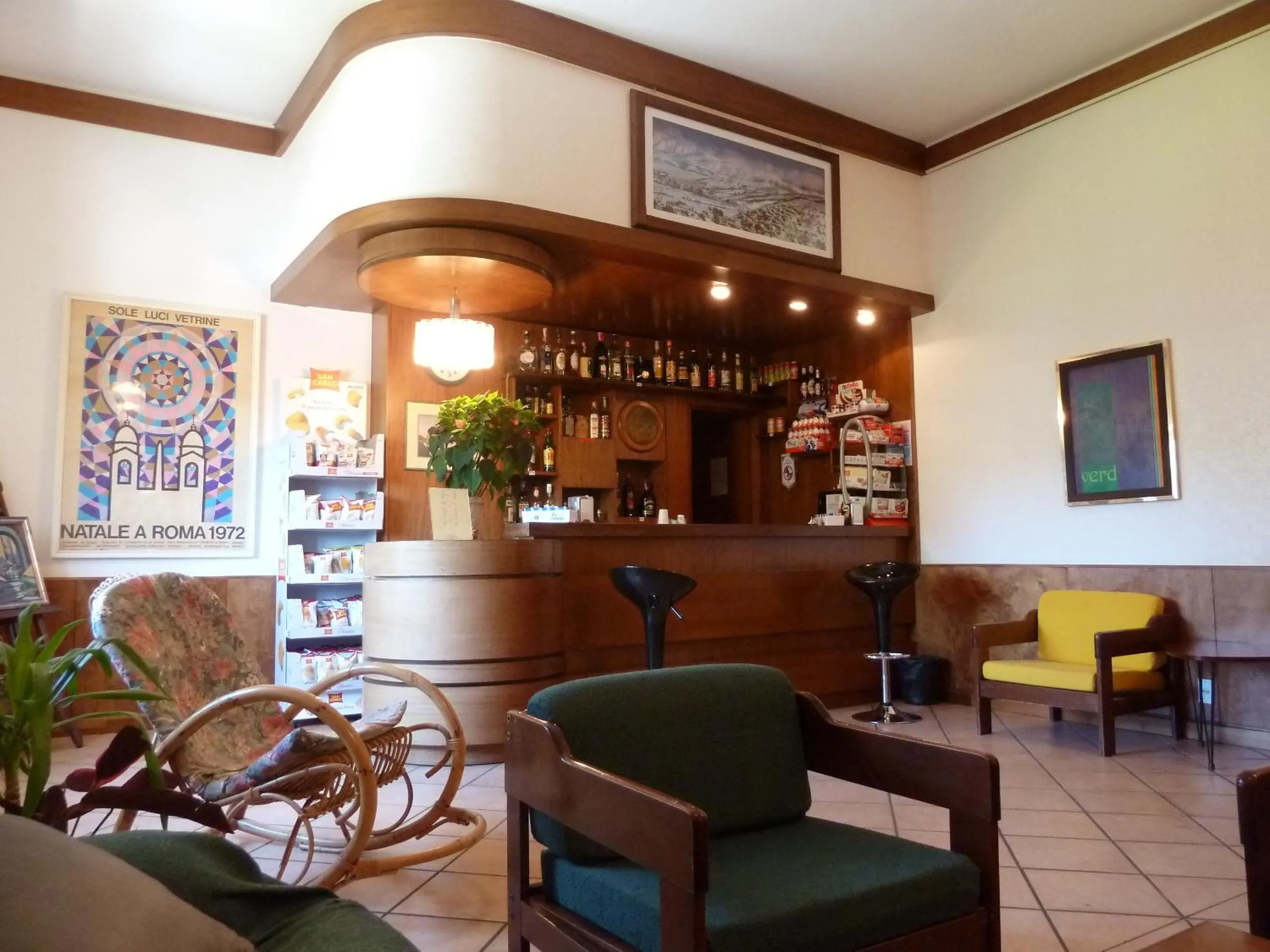 Lounge or bar in Hotel Caldora