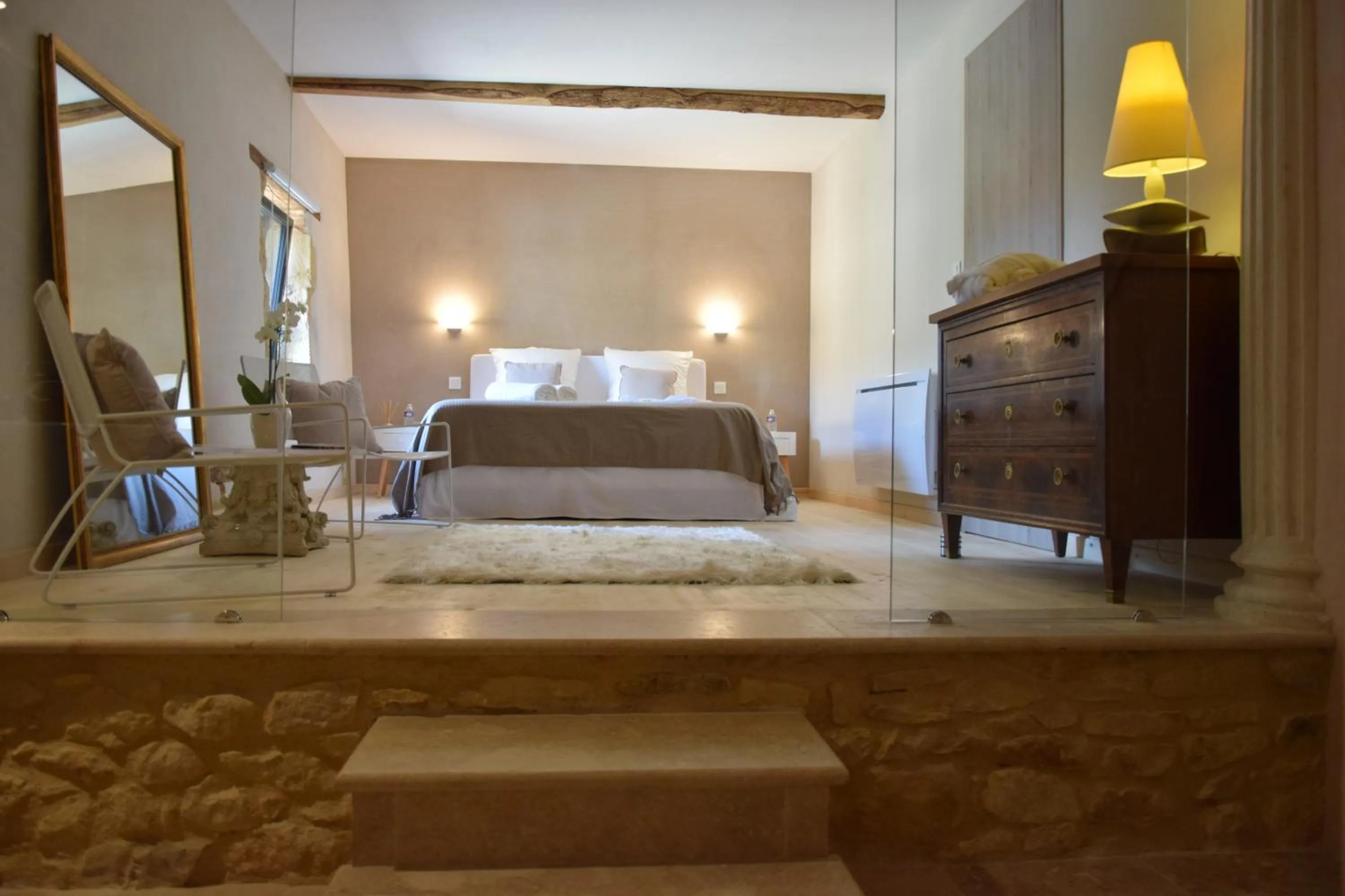 Bedroom, Bed in L'Intemporelle B&B