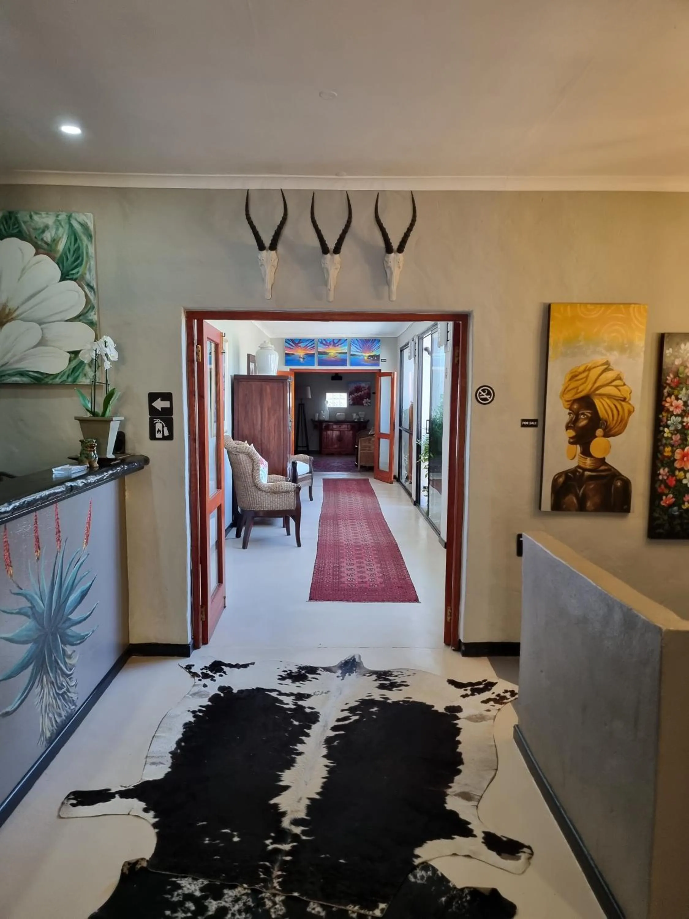 Facade/entrance in Barrydale Karoo - BOUTIQUE HOTEL