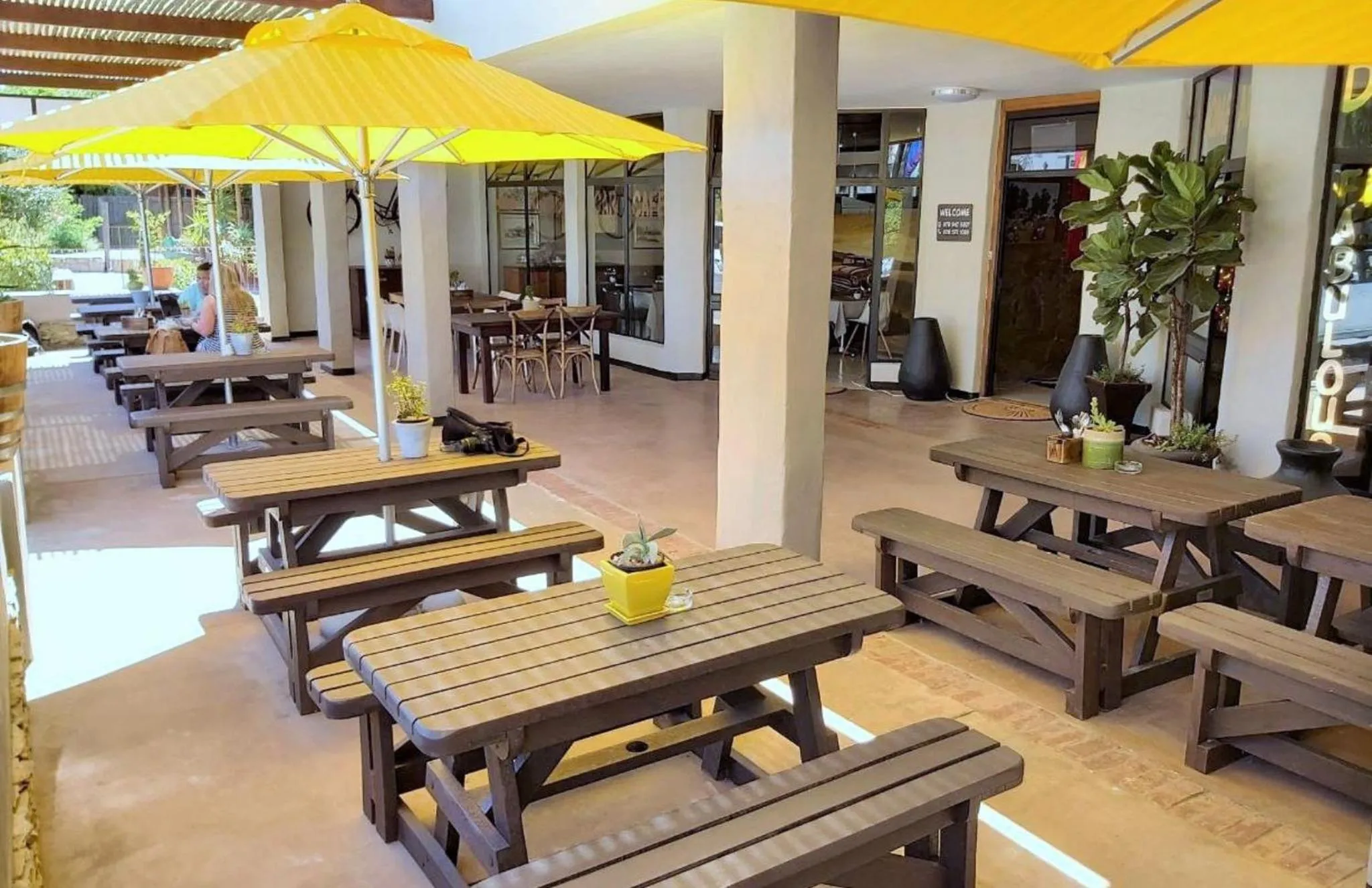 Balcony/Terrace in Barrydale Karoo - BOUTIQUE HOTEL