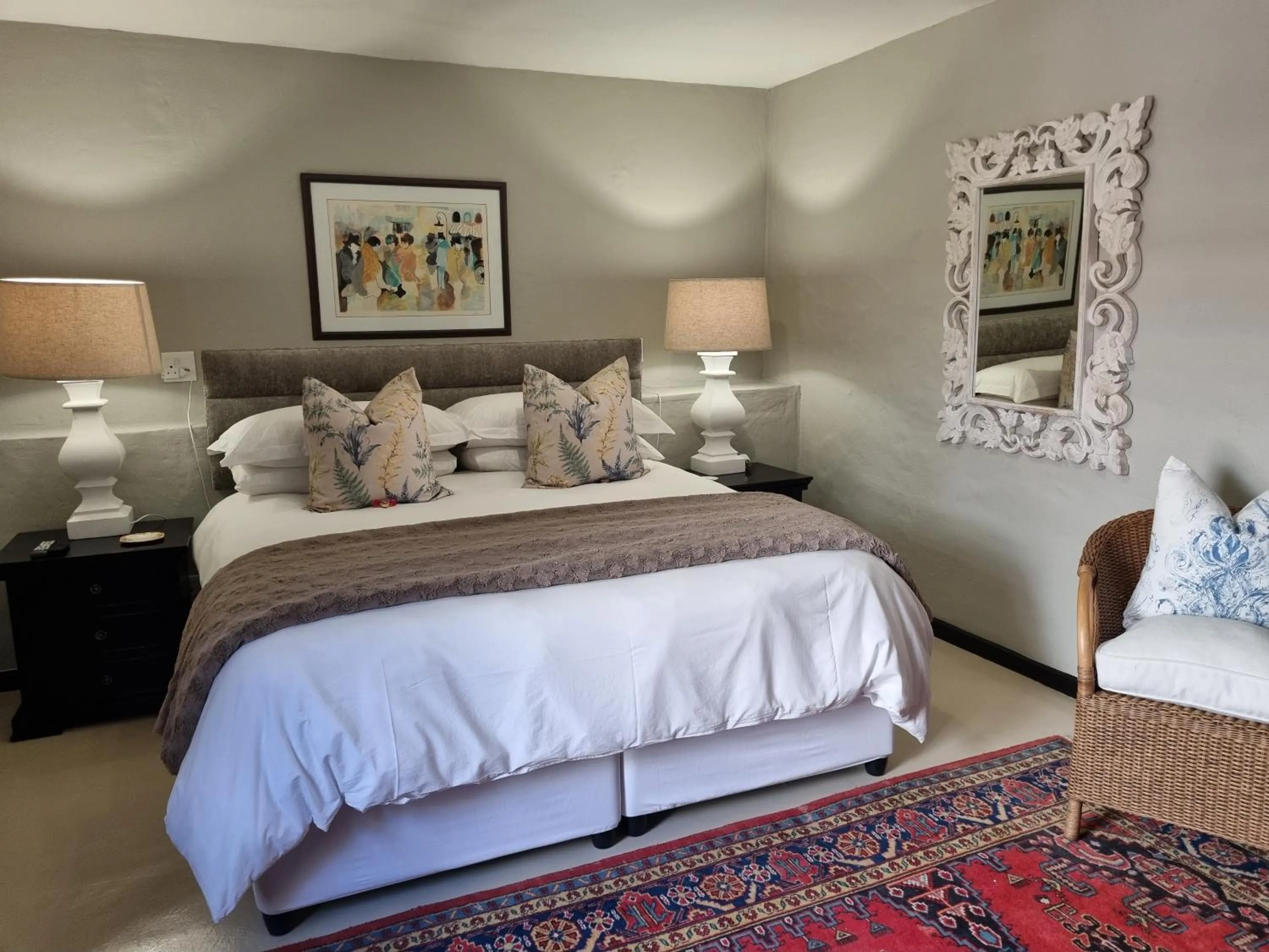 Bed in Barrydale Karoo - BOUTIQUE HOTEL
