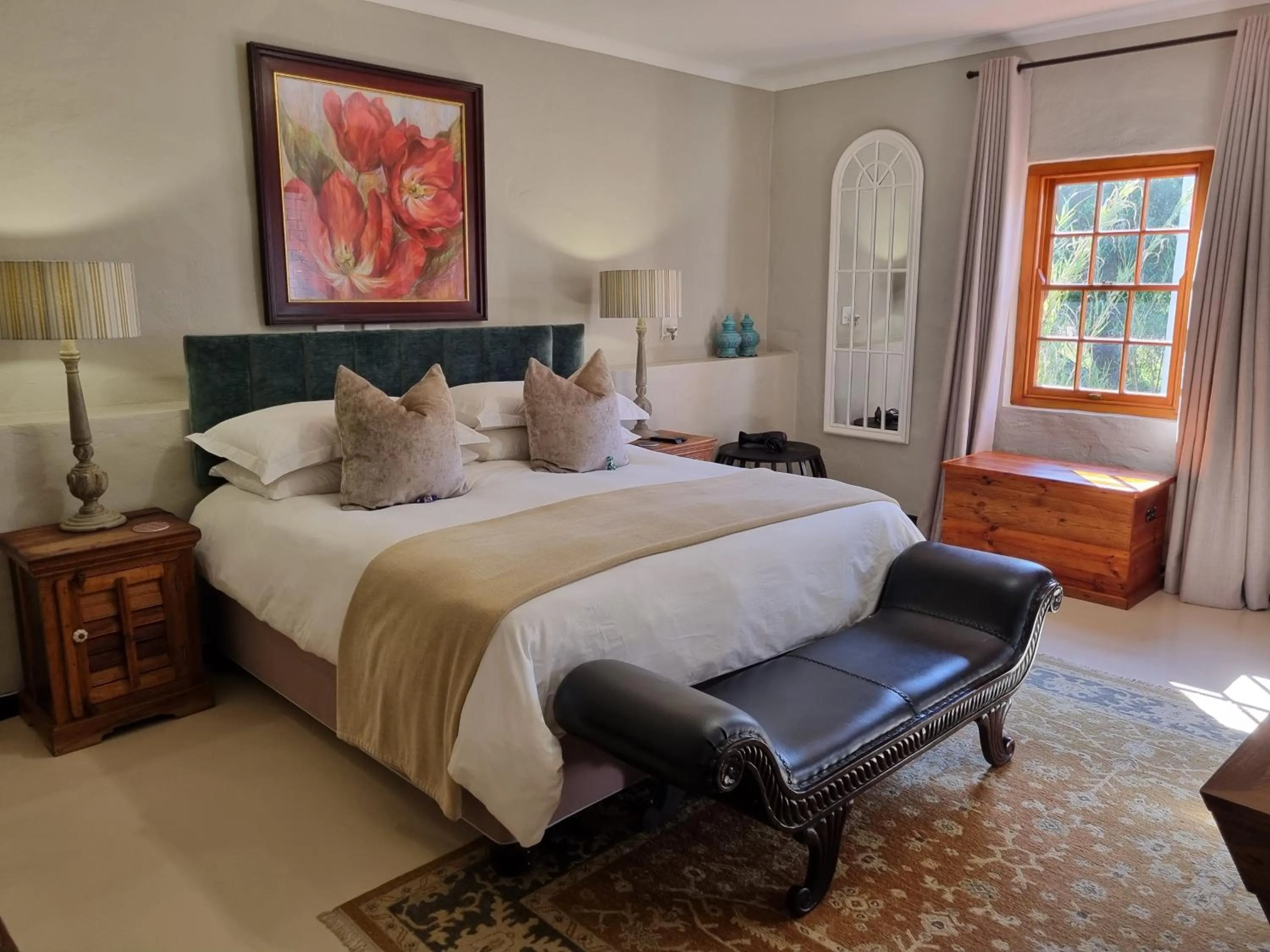 Bed in Barrydale Karoo - BOUTIQUE HOTEL