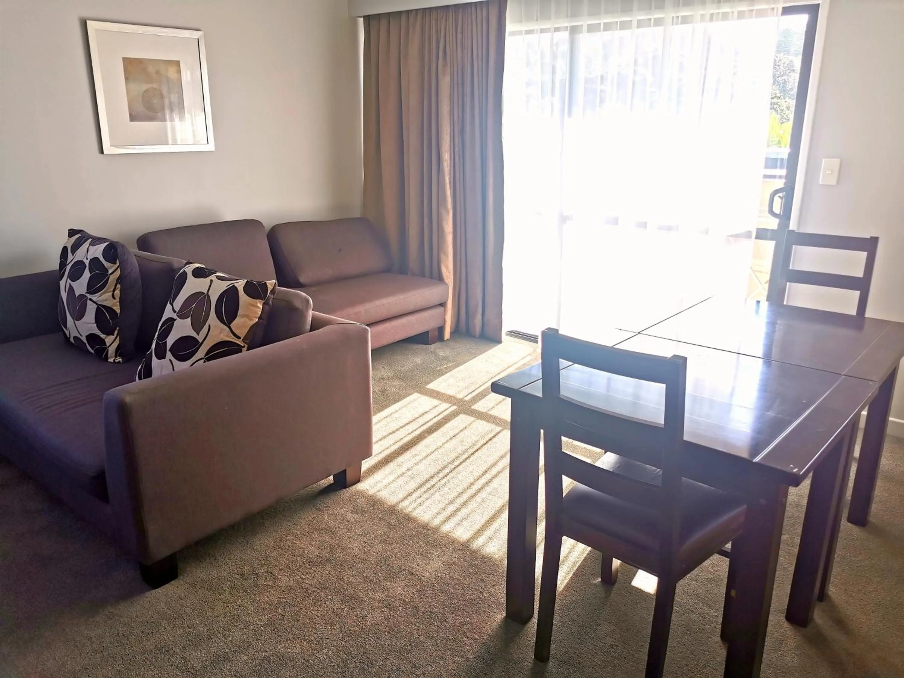 Living room in Boulevard Hotel