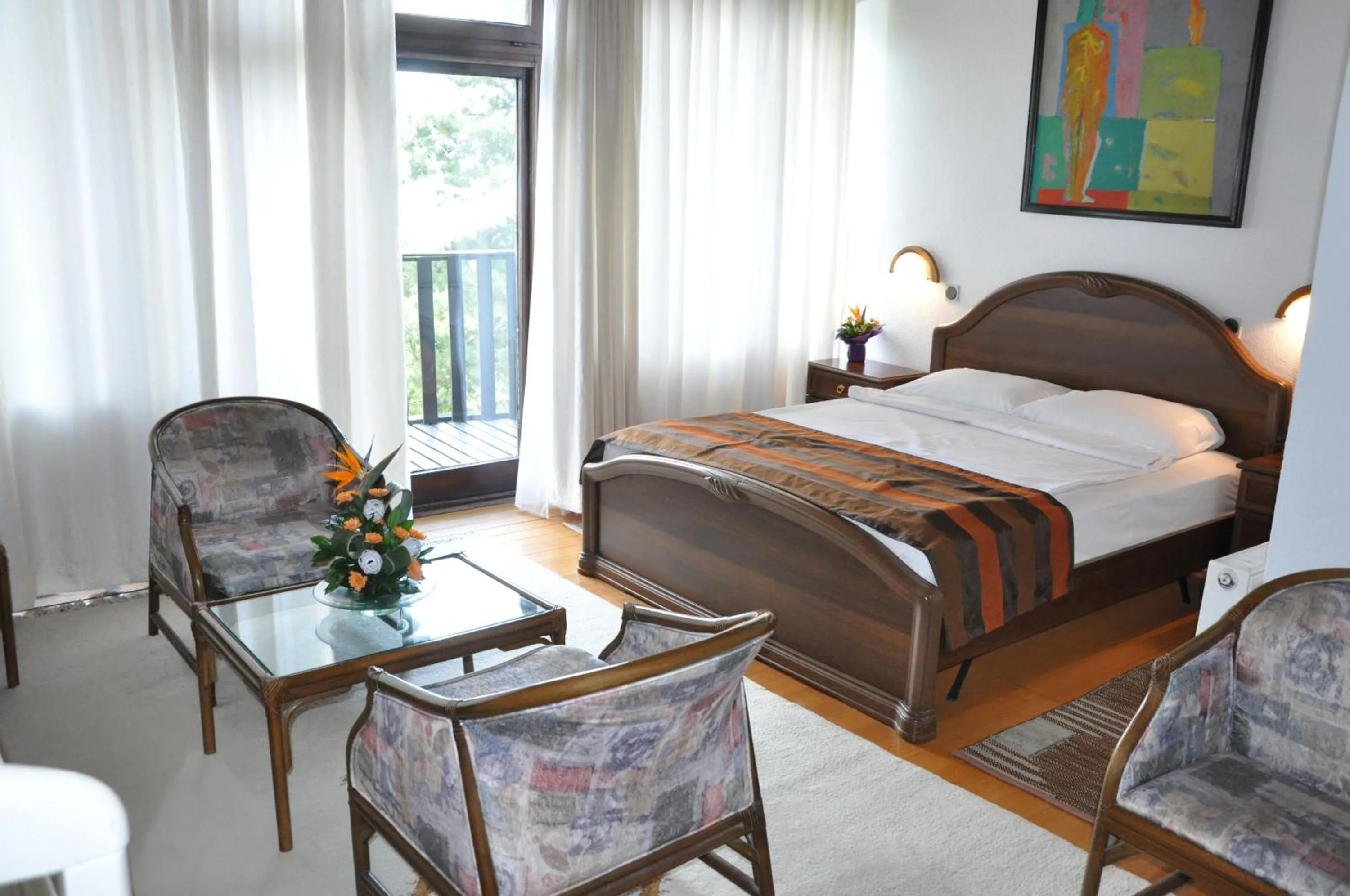 Bed in Hotel Simpo Pržar