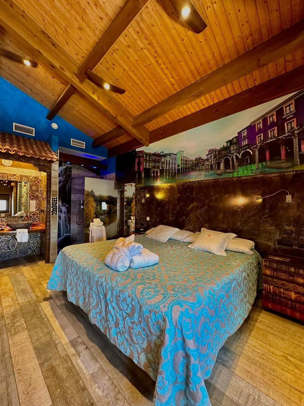 Bed in Hotel SPA El Lagar de Isilla