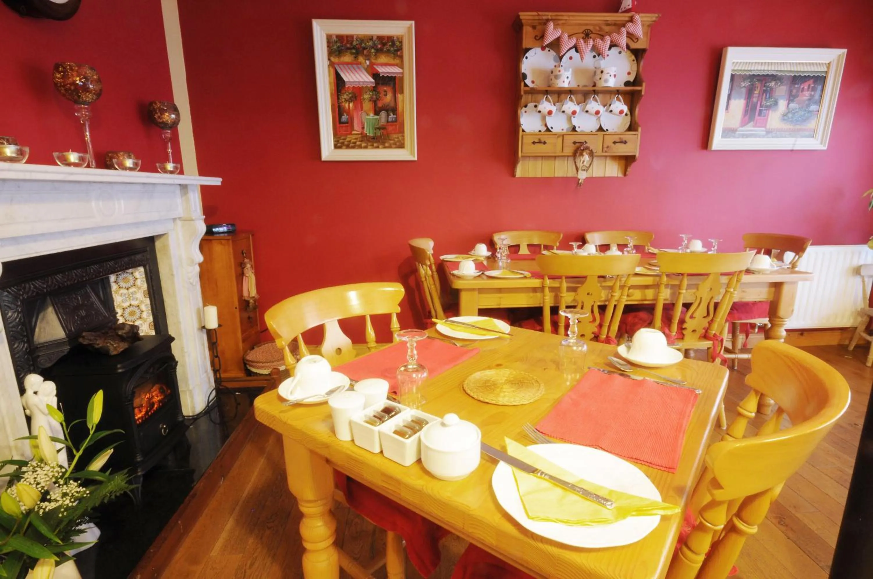 Dining area in Stirabout Lane B&B