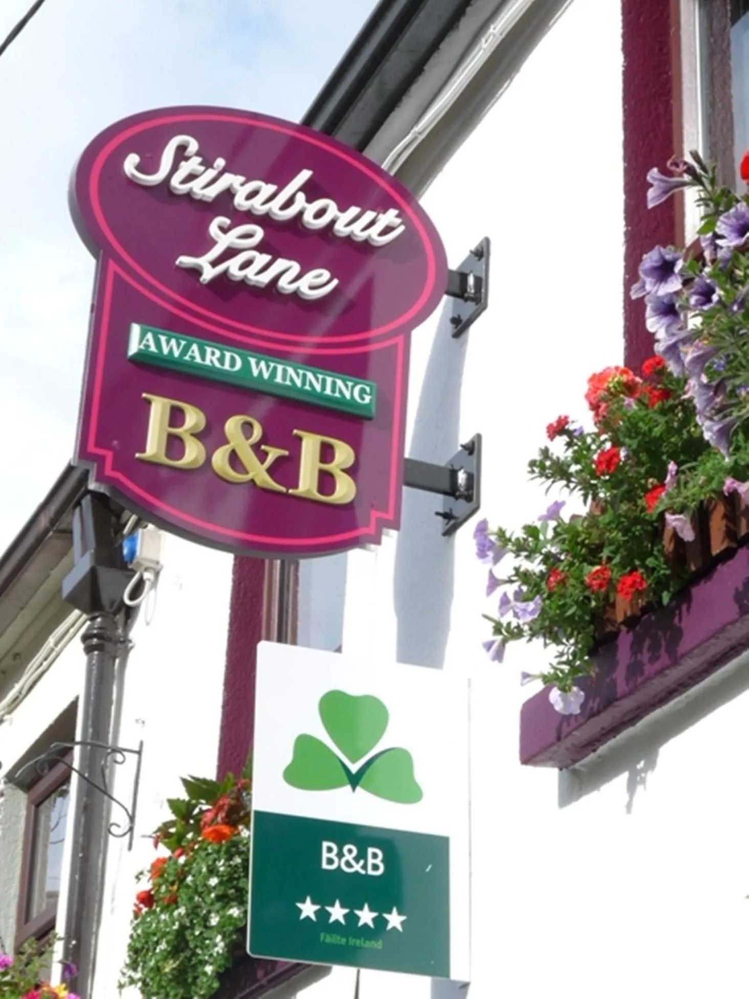 Property logo or sign in Stirabout Lane B&B