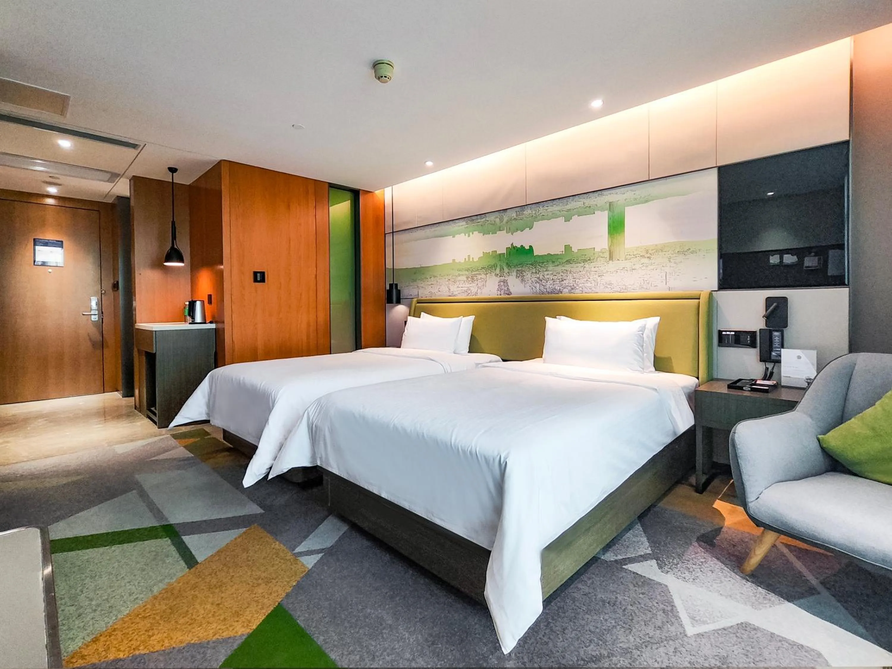 Bed in Hampton by Hilton Guangzhou Tianhe Sports Center