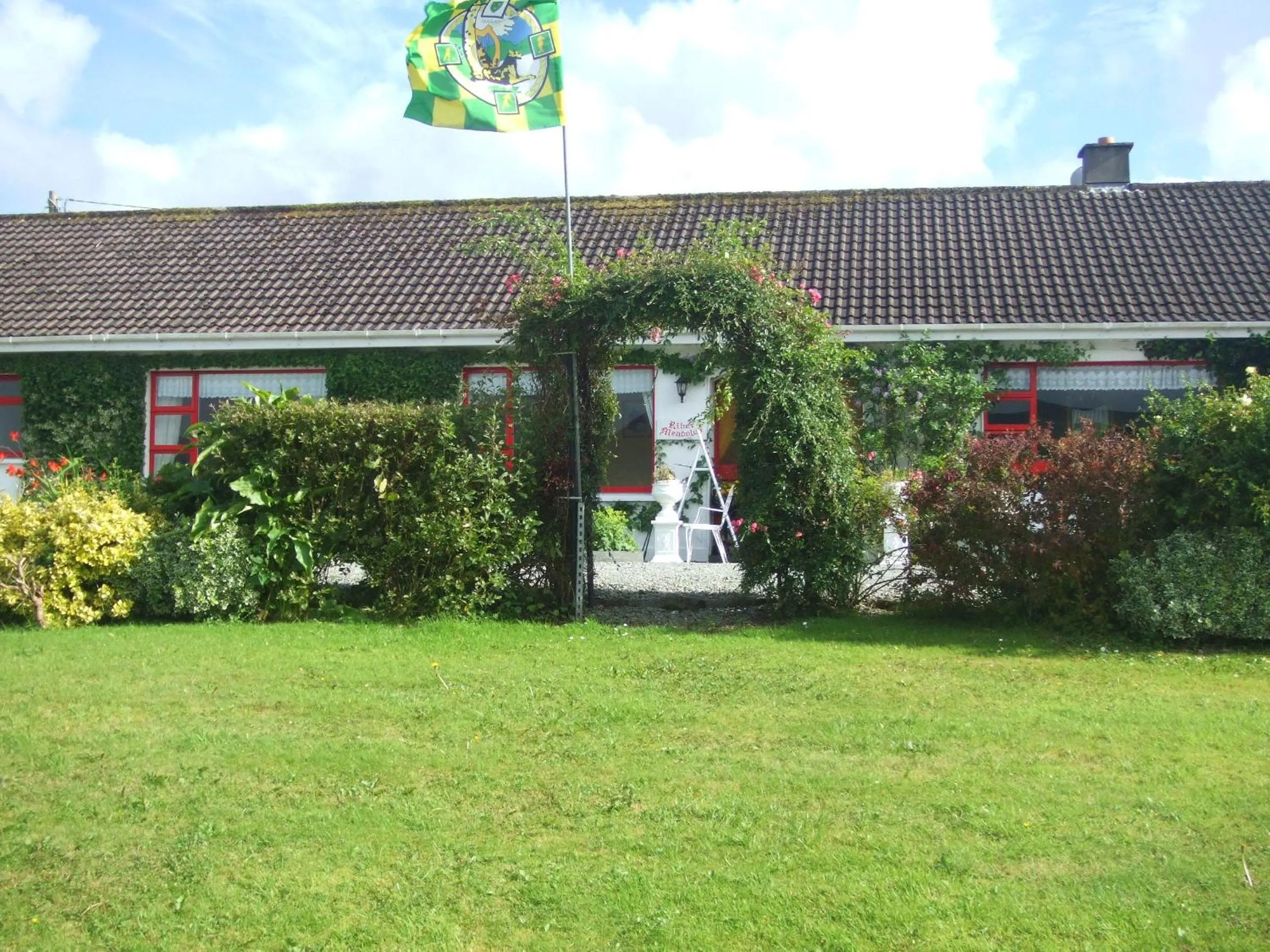 Garden view in River Meadows B&B