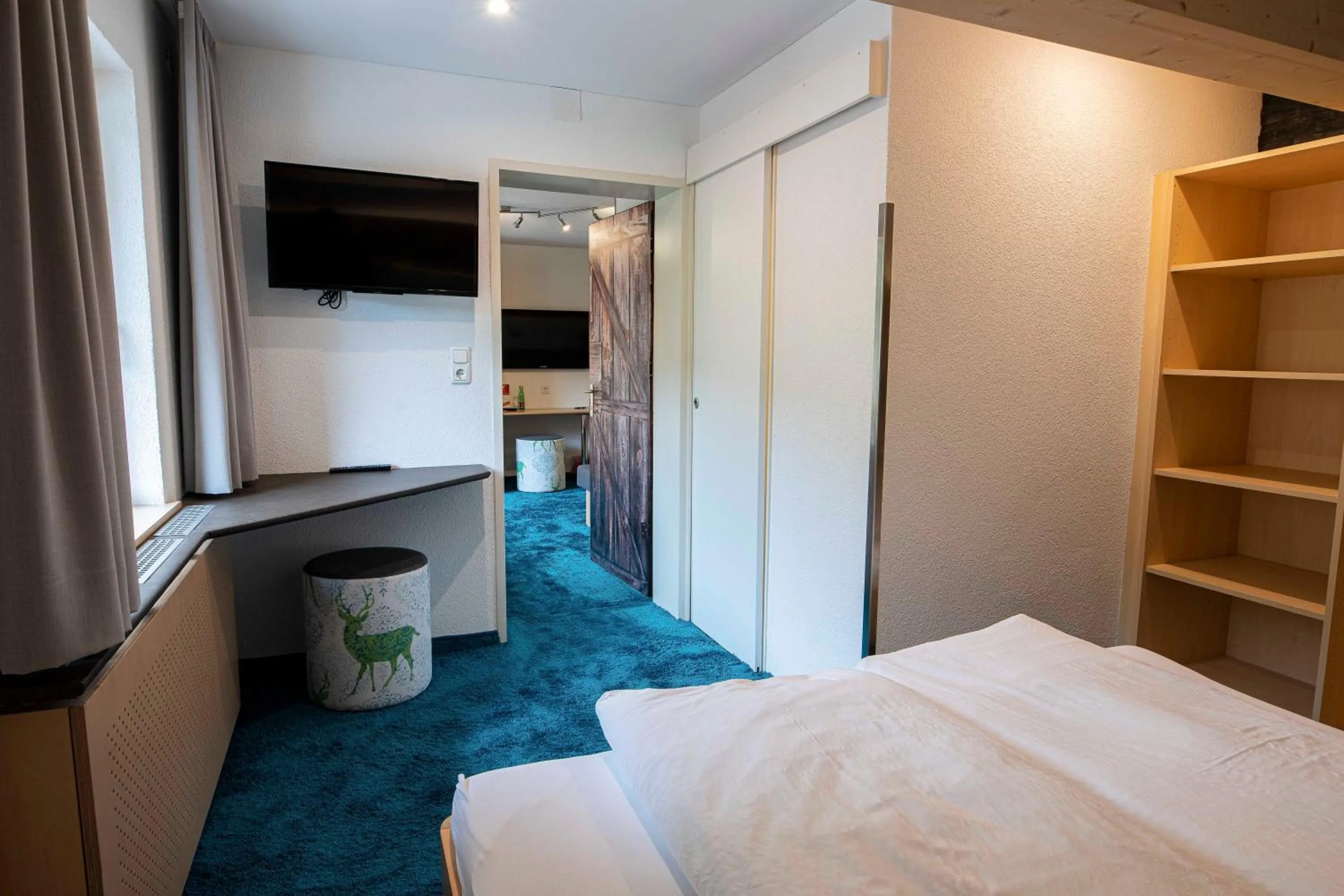 TV and multimedia, Bed in Hotel Lucia - 3 Sterne Superior