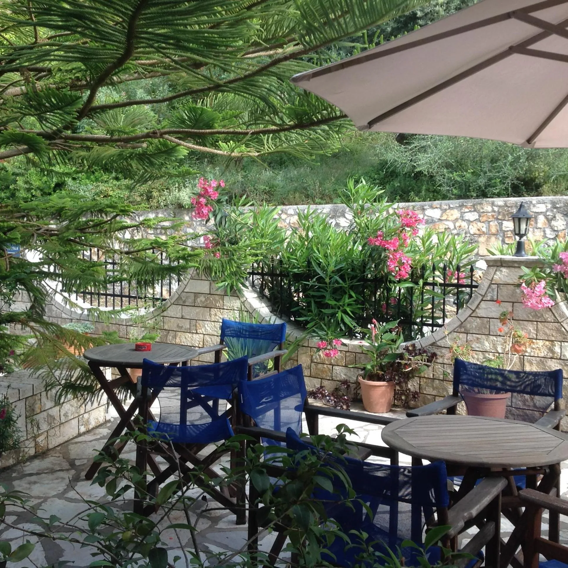 Garden in Hotel Nostos