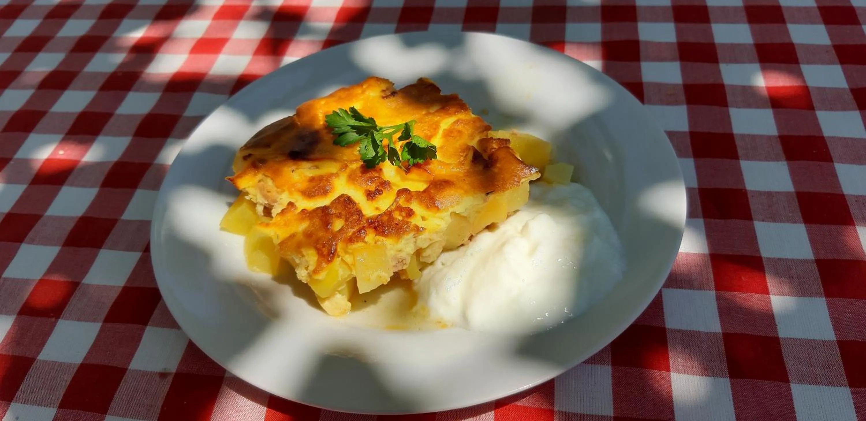 Food close-up in Family Hotel Belvedere