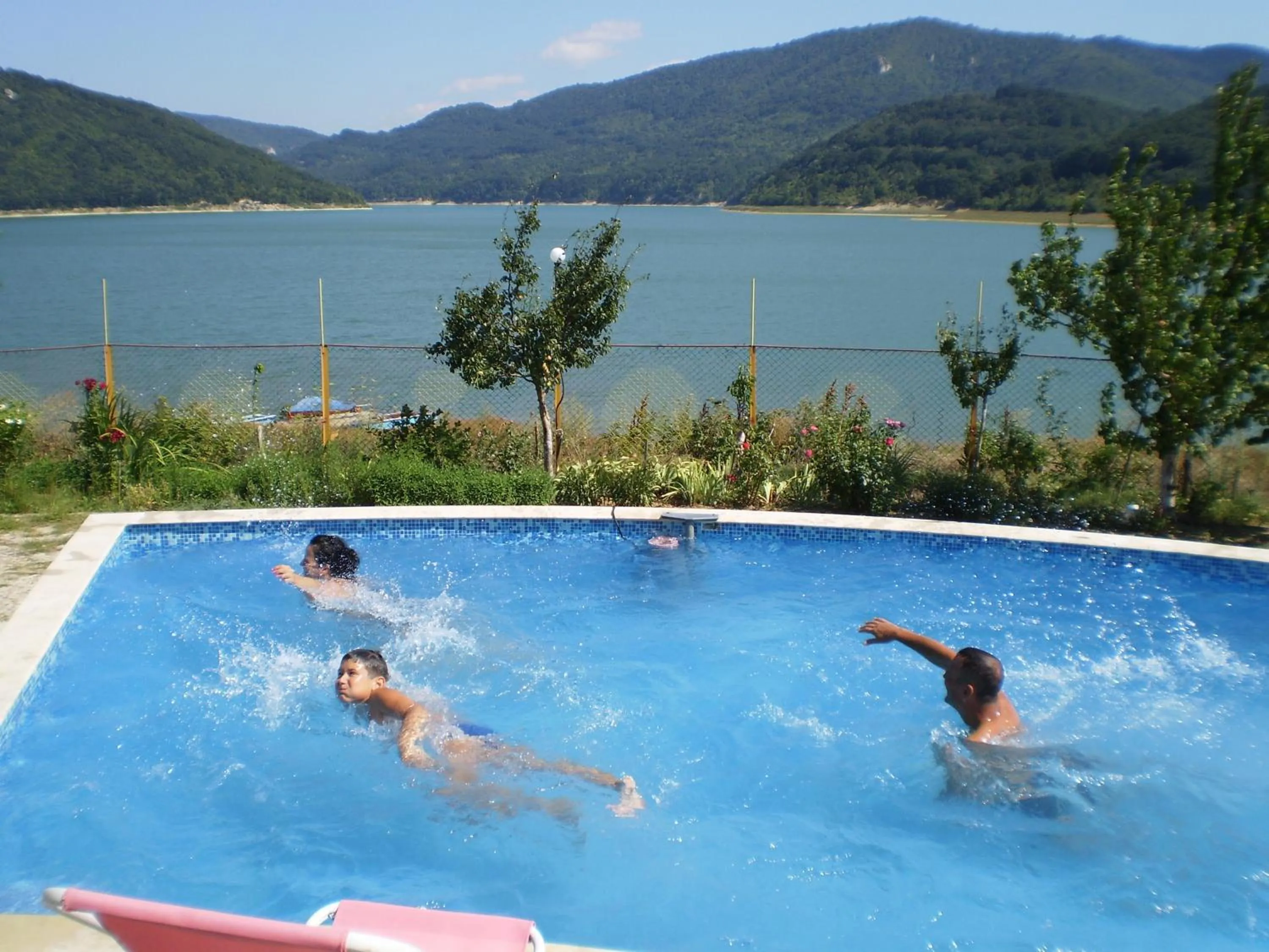 Swimming pool in Family Hotel Belvedere