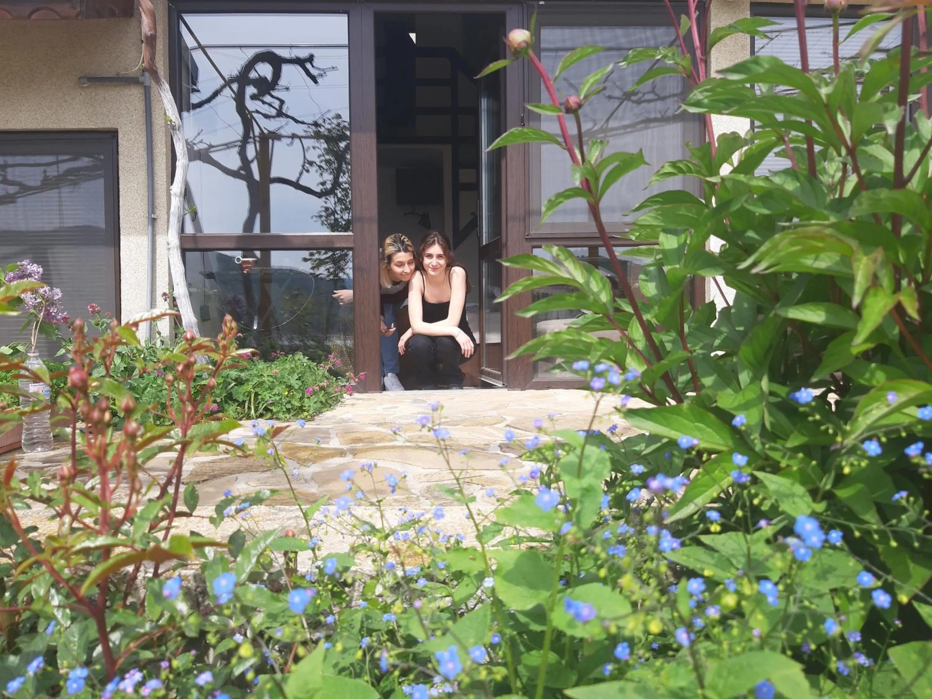 Patio in Family Hotel Belvedere