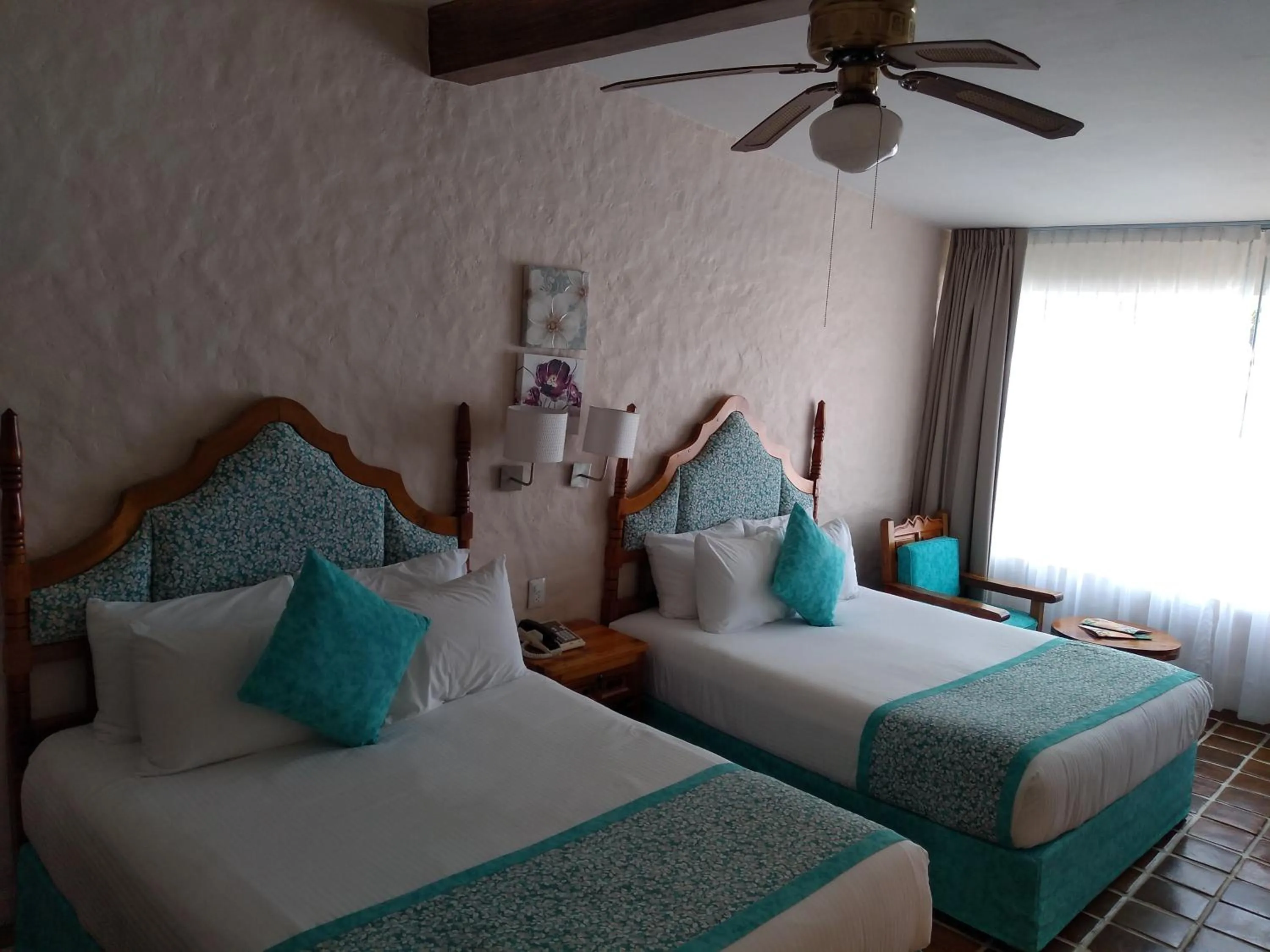 Photo of the whole room, Bed in Hotel Posada Quinta Las Flores