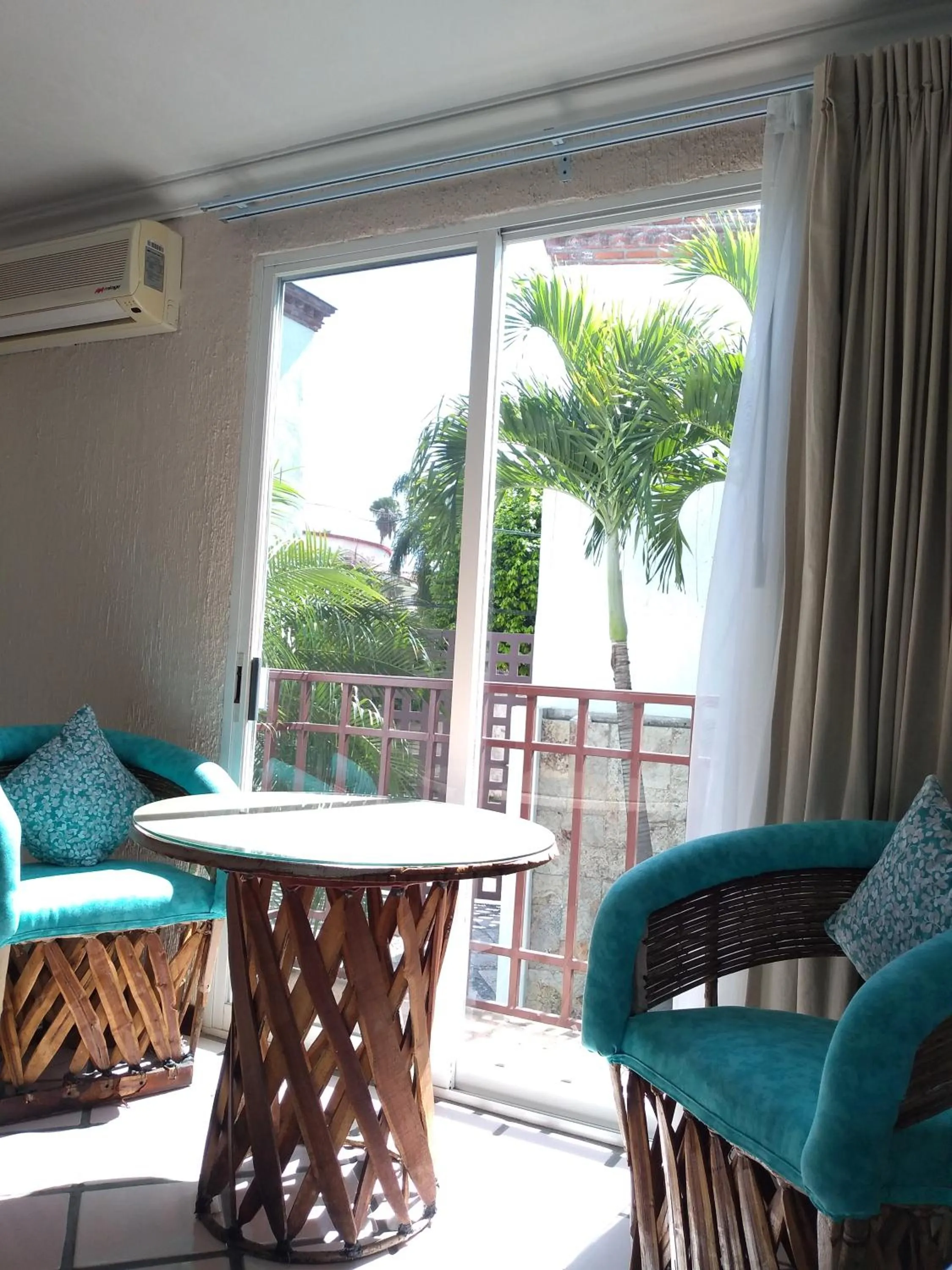 Balcony/Terrace in Hotel Posada Quinta Las Flores
