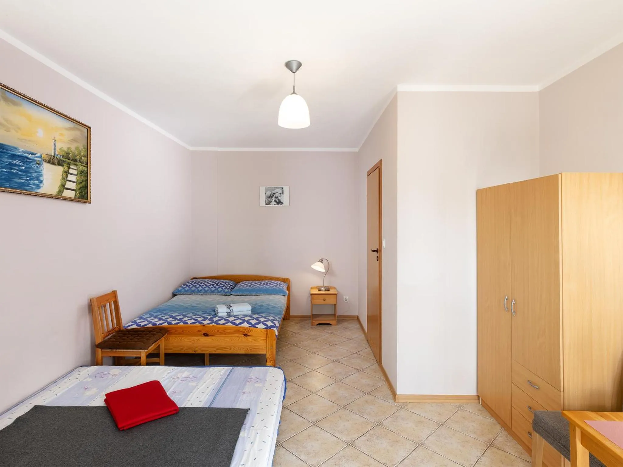 Bathroom, Bed in Gościniec u Sary