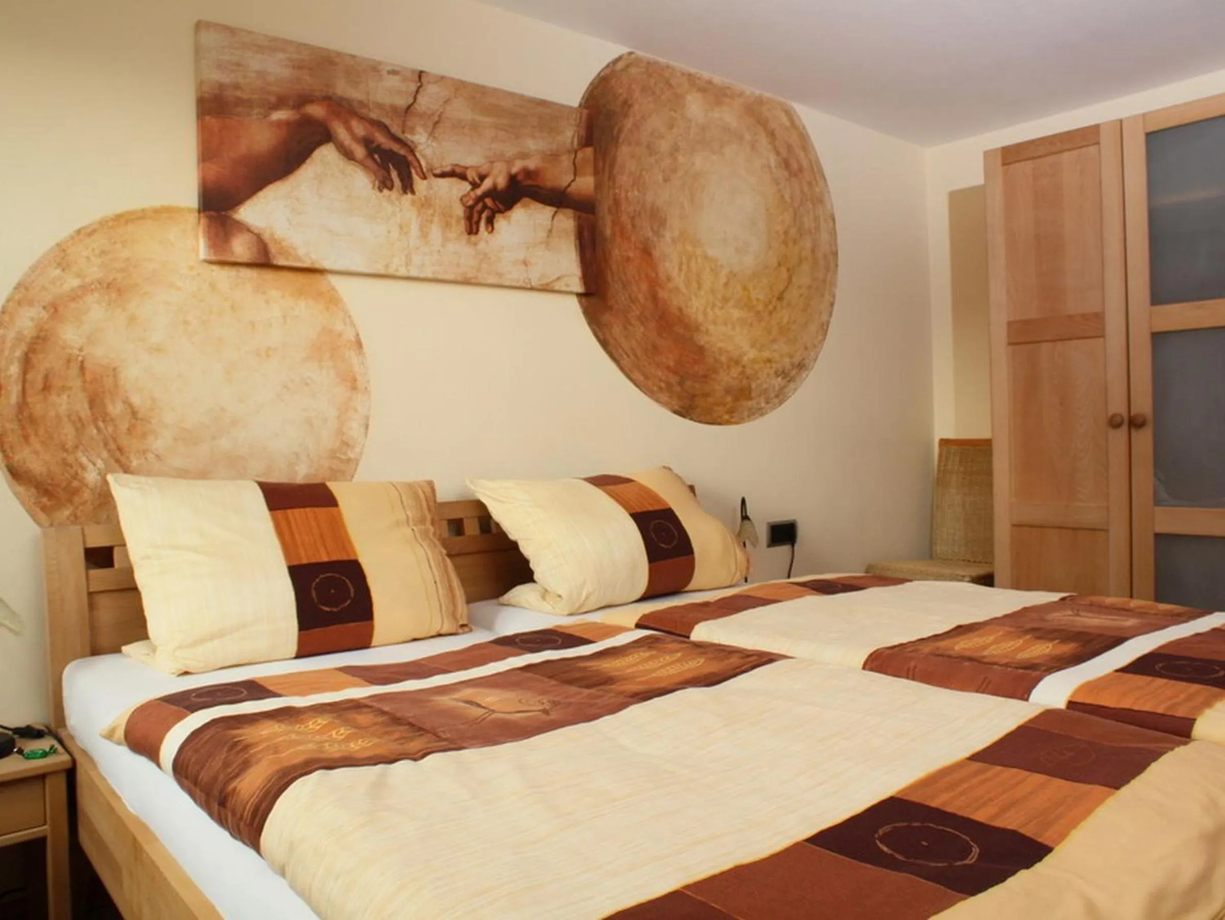 Living room, Bed in Stapelfeldt
