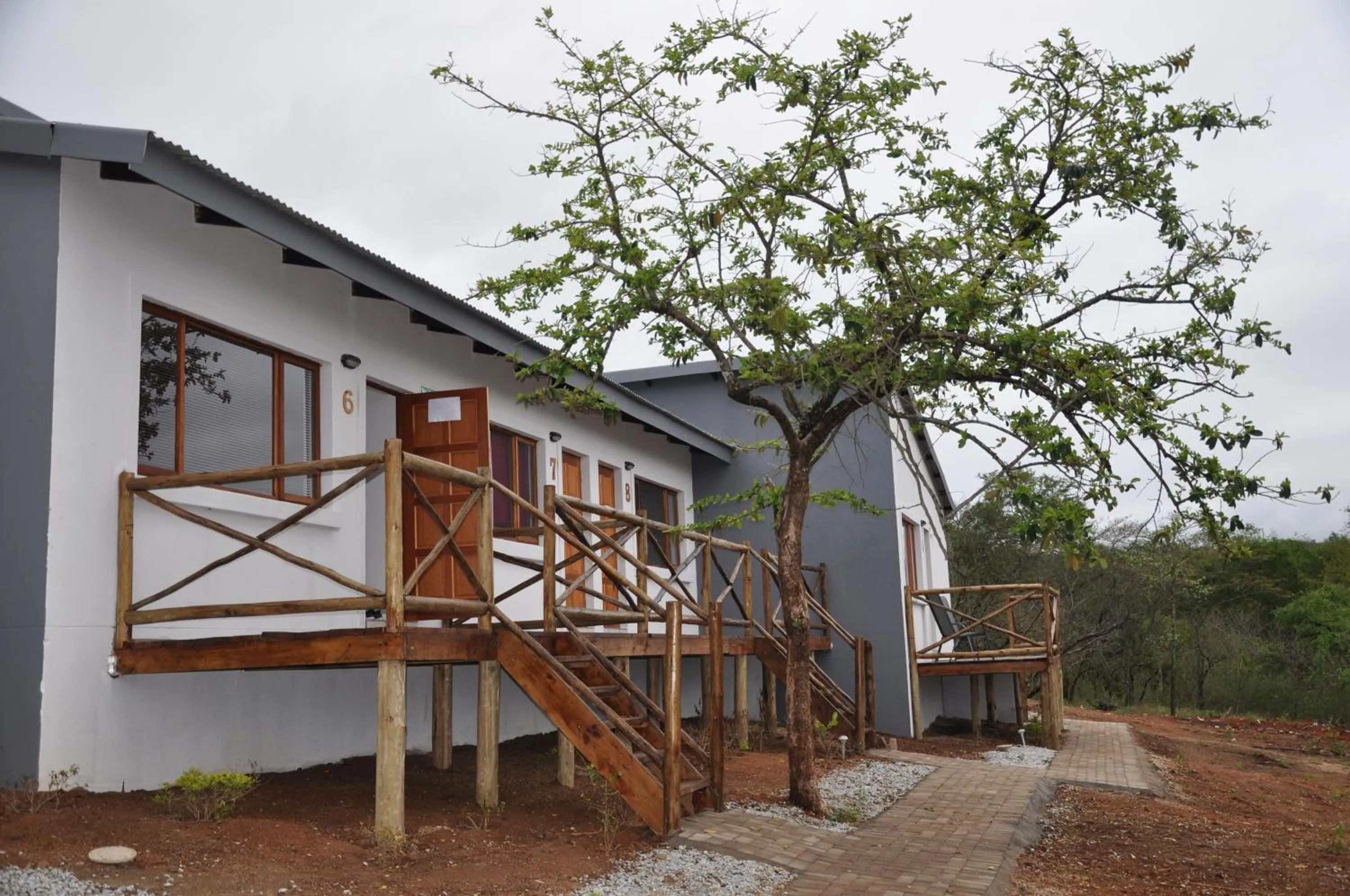 Balcony/Terrace in Hazyview Buffalo Game Lodge
