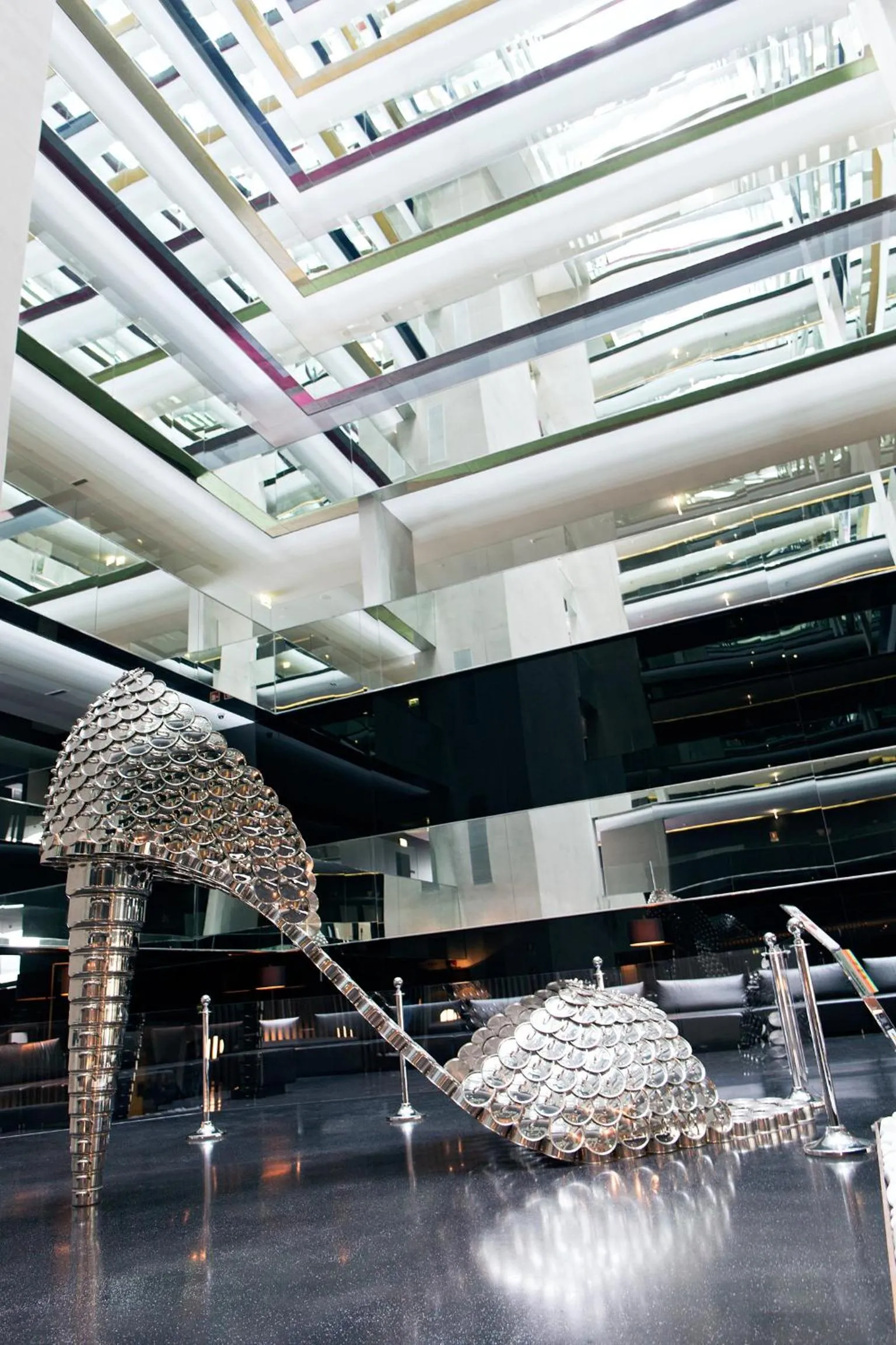 Decorative detail in Troia Design Hotel