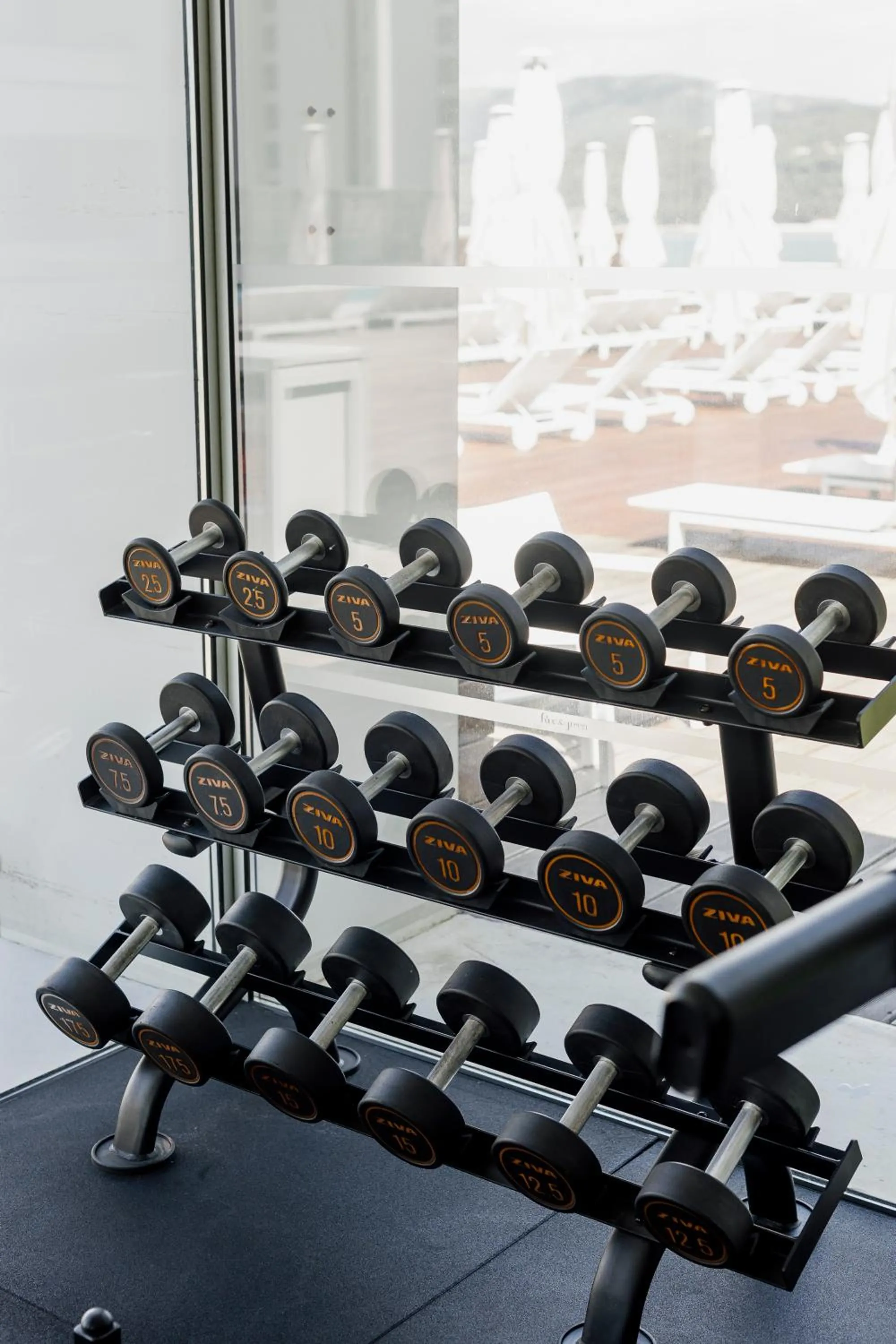 Fitness centre/facilities in Troia Design Hotel