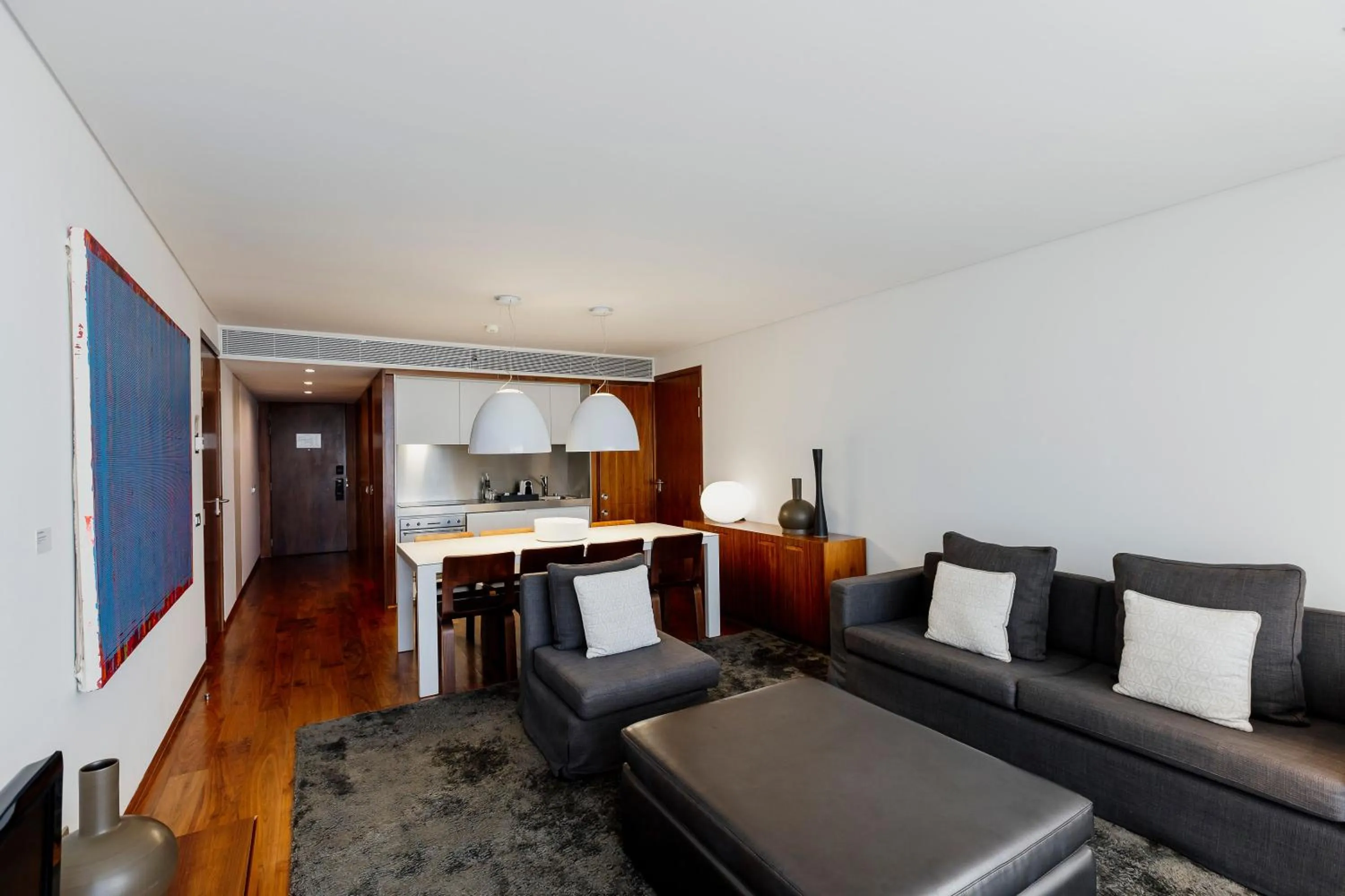 Kitchen or kitchenette in Troia Design Hotel