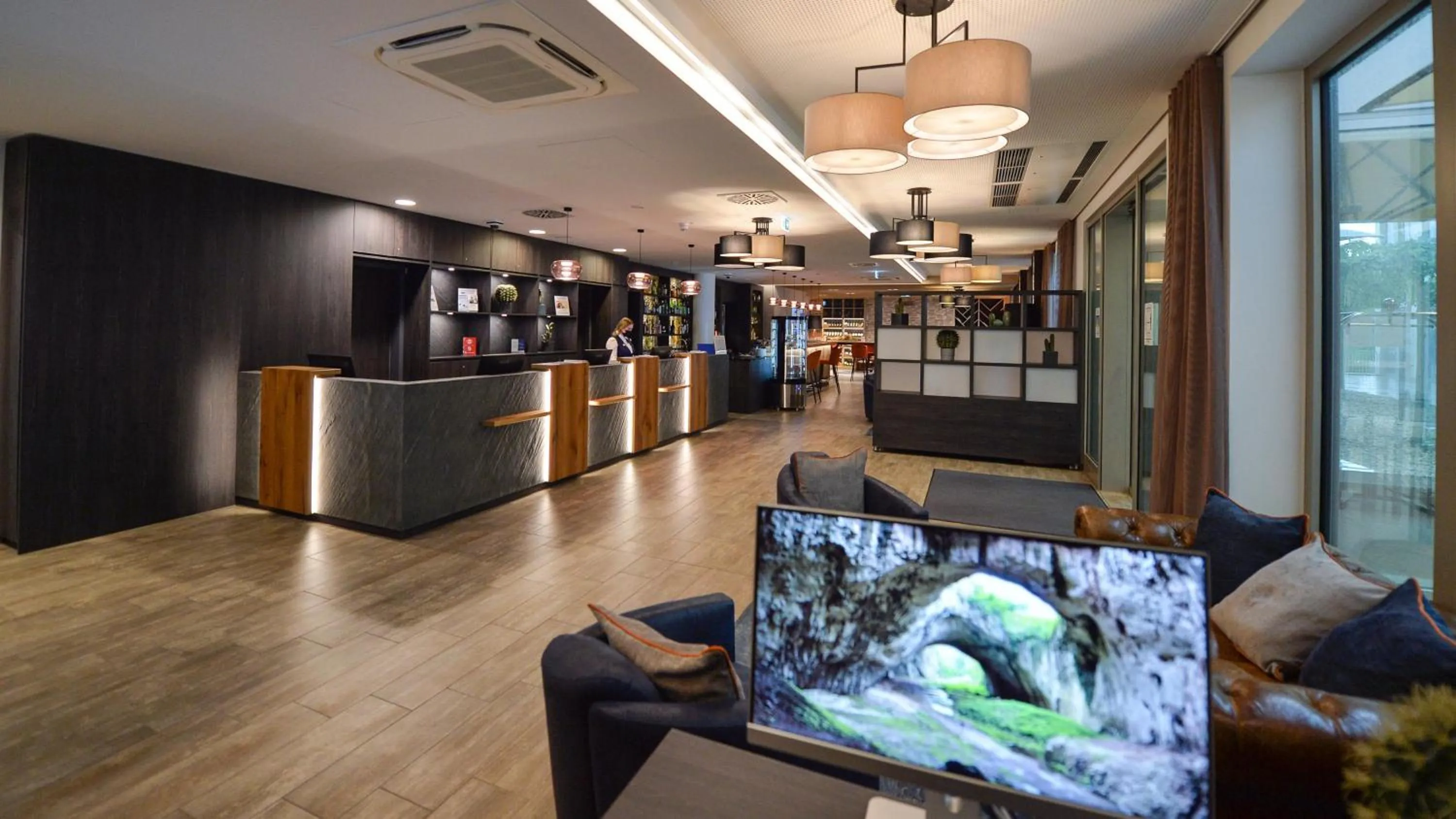 Lobby or reception in Best Western Hotel Wiesbaden