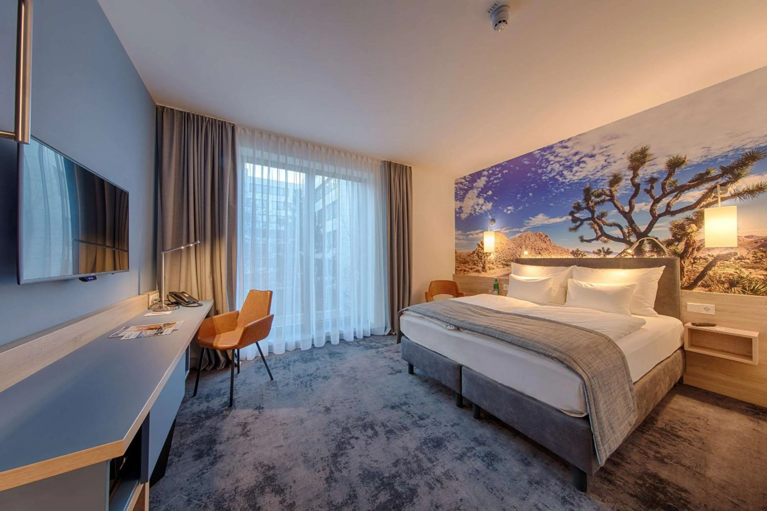 Bedroom, Bed in Best Western Hotel Wiesbaden